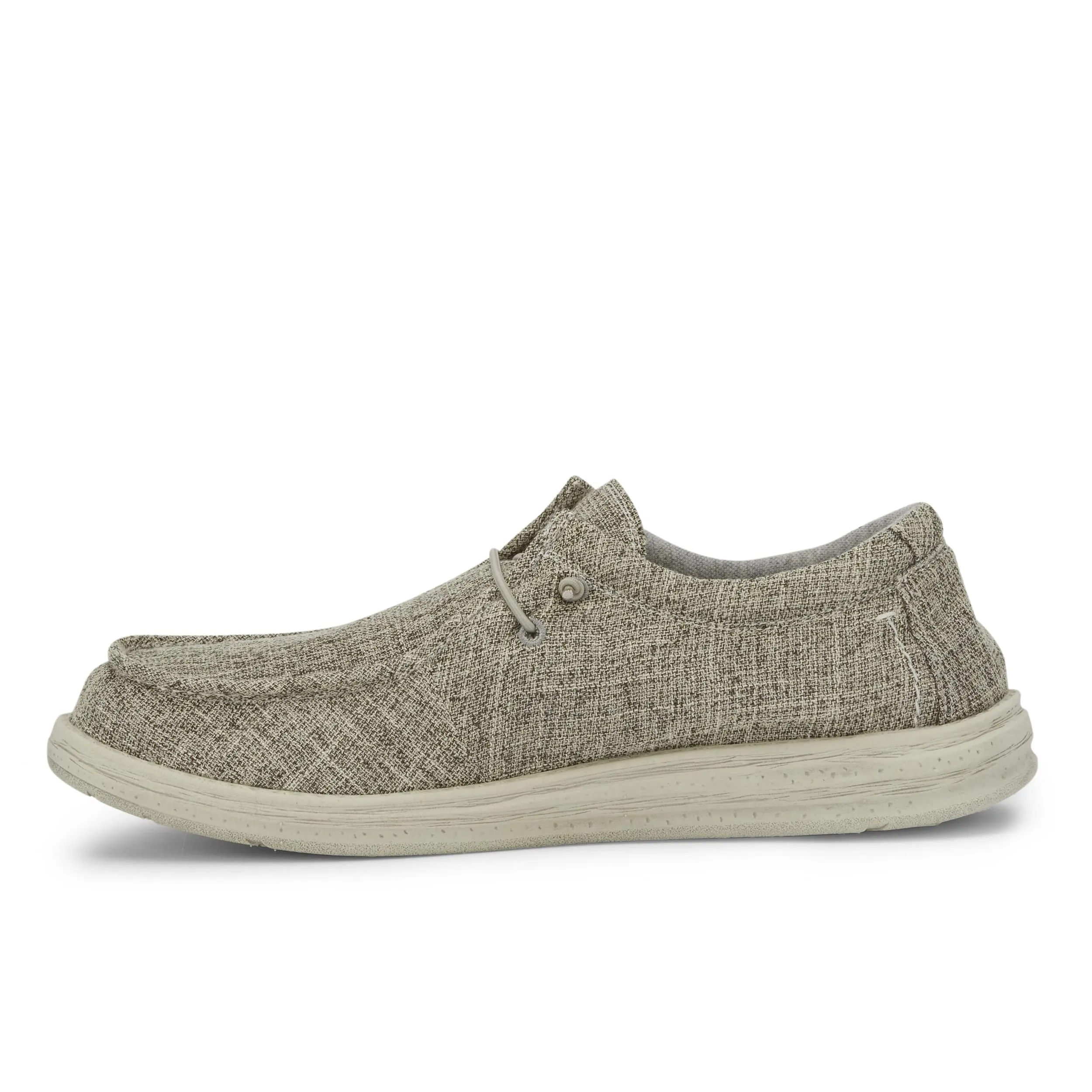 DOCKERS Mens Farley Loafer Shoe with 4-Way Stretch, Cement, 12 M