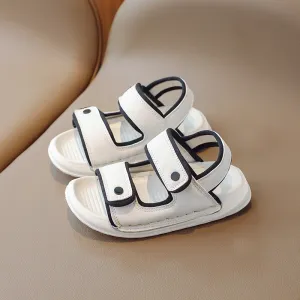 DOUBLE VELCRO SANDAL - WHITE