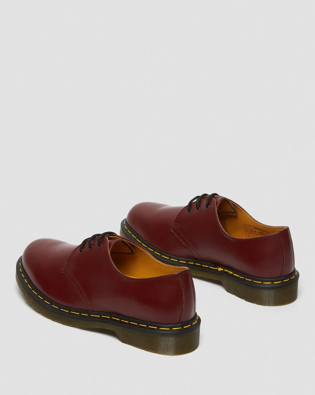 Dr Martens 1461 Smooth Leather Shoes Cherry Red