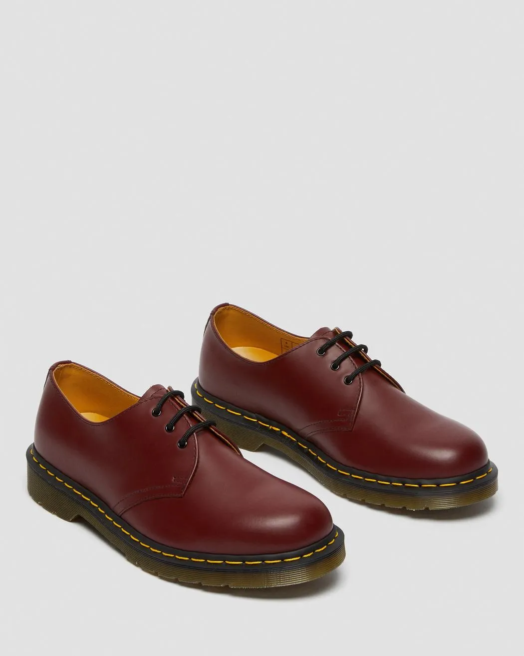 Dr Martens 1461 Smooth Leather Shoes Cherry Red