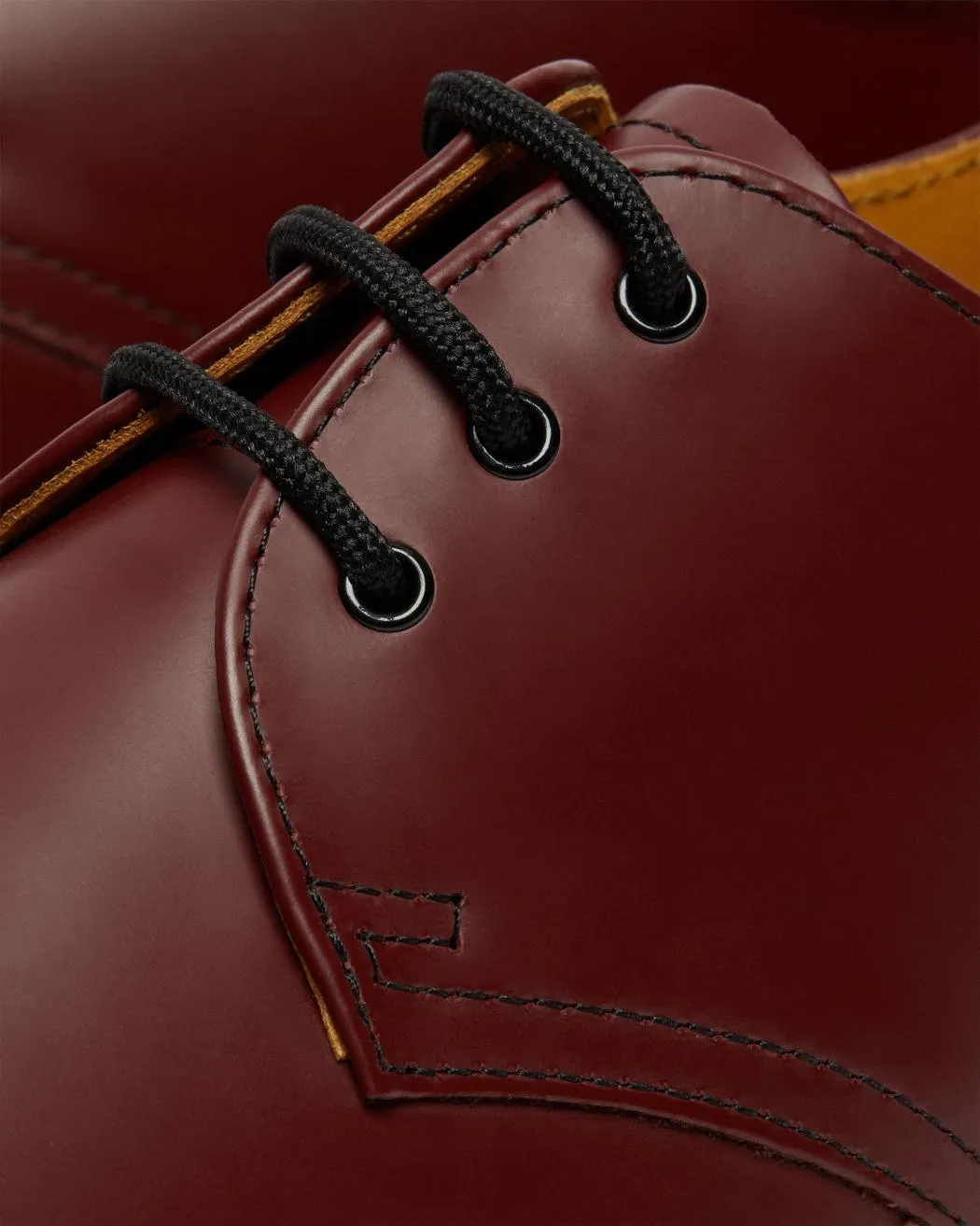 Dr Martens 1461 Smooth Leather Shoes Cherry Red