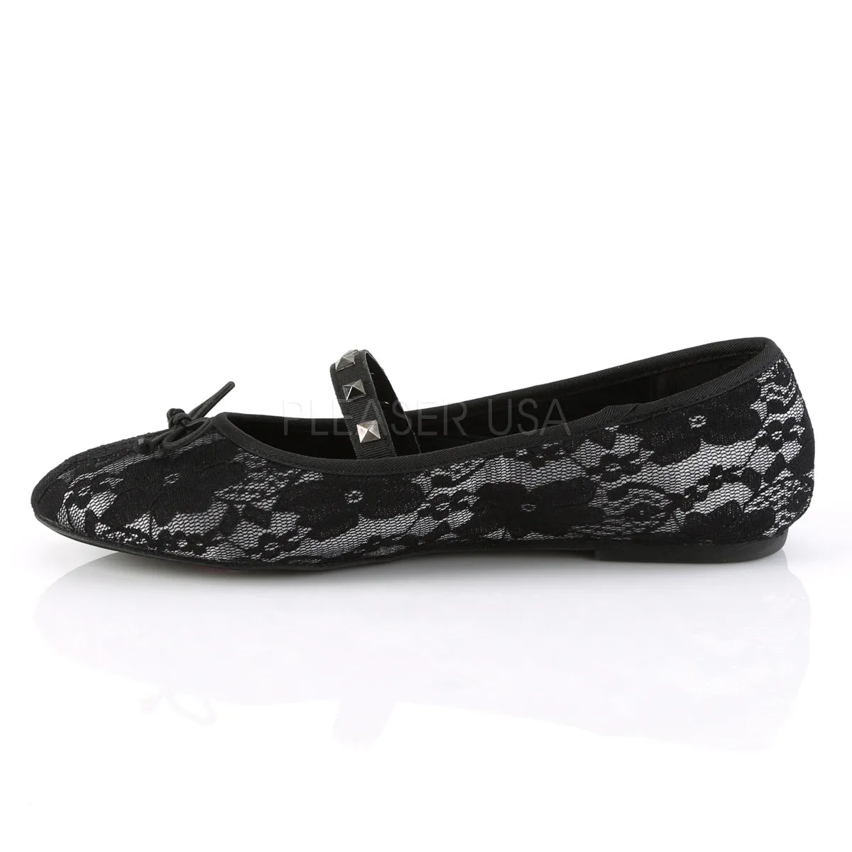 DRAC-07  White Satin-Black Lace Overlay