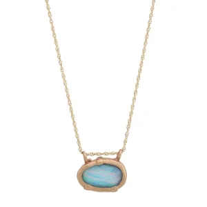 East West Australian Opal pendant