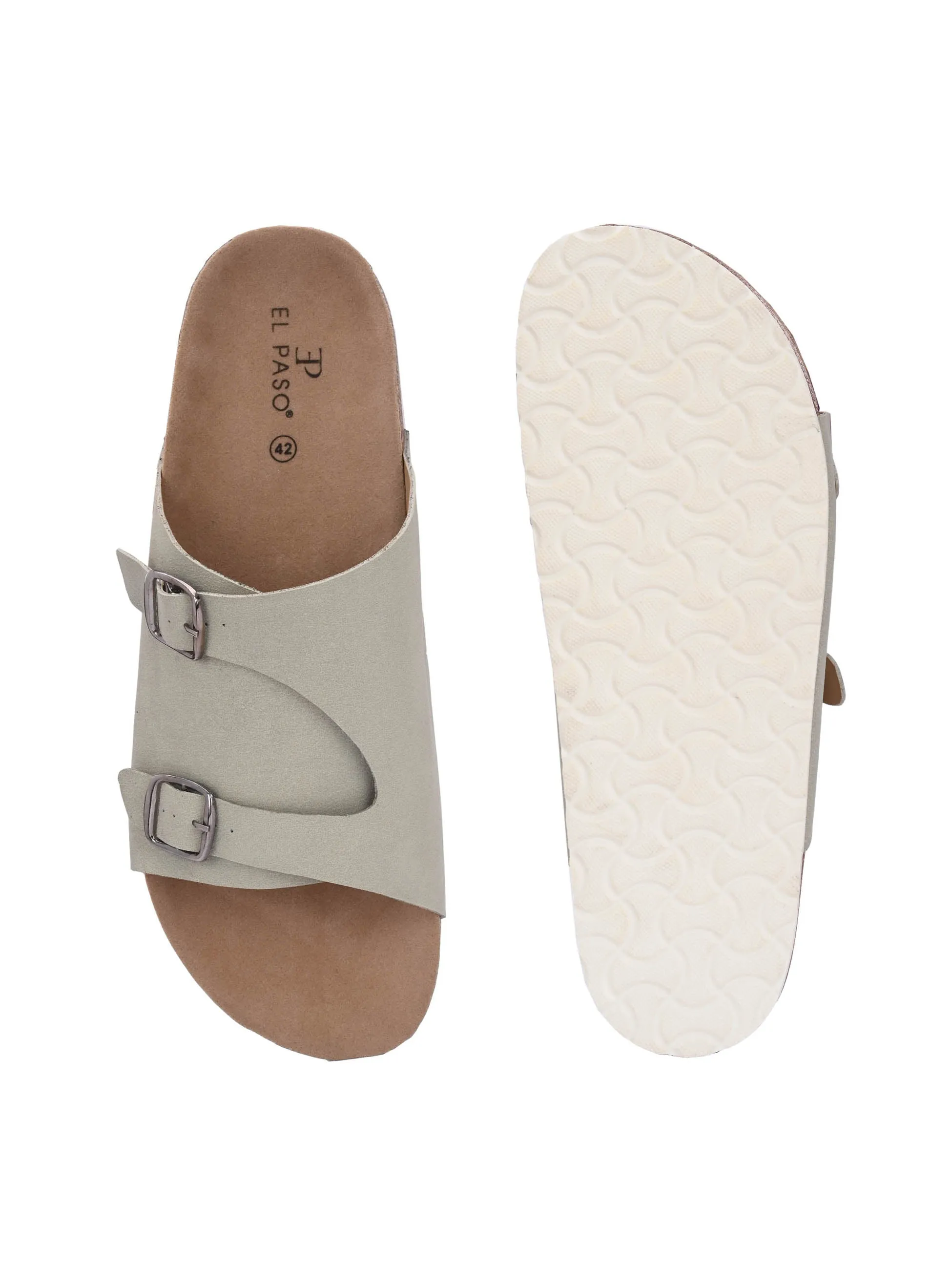 Ebony Dual-Strap Sandal