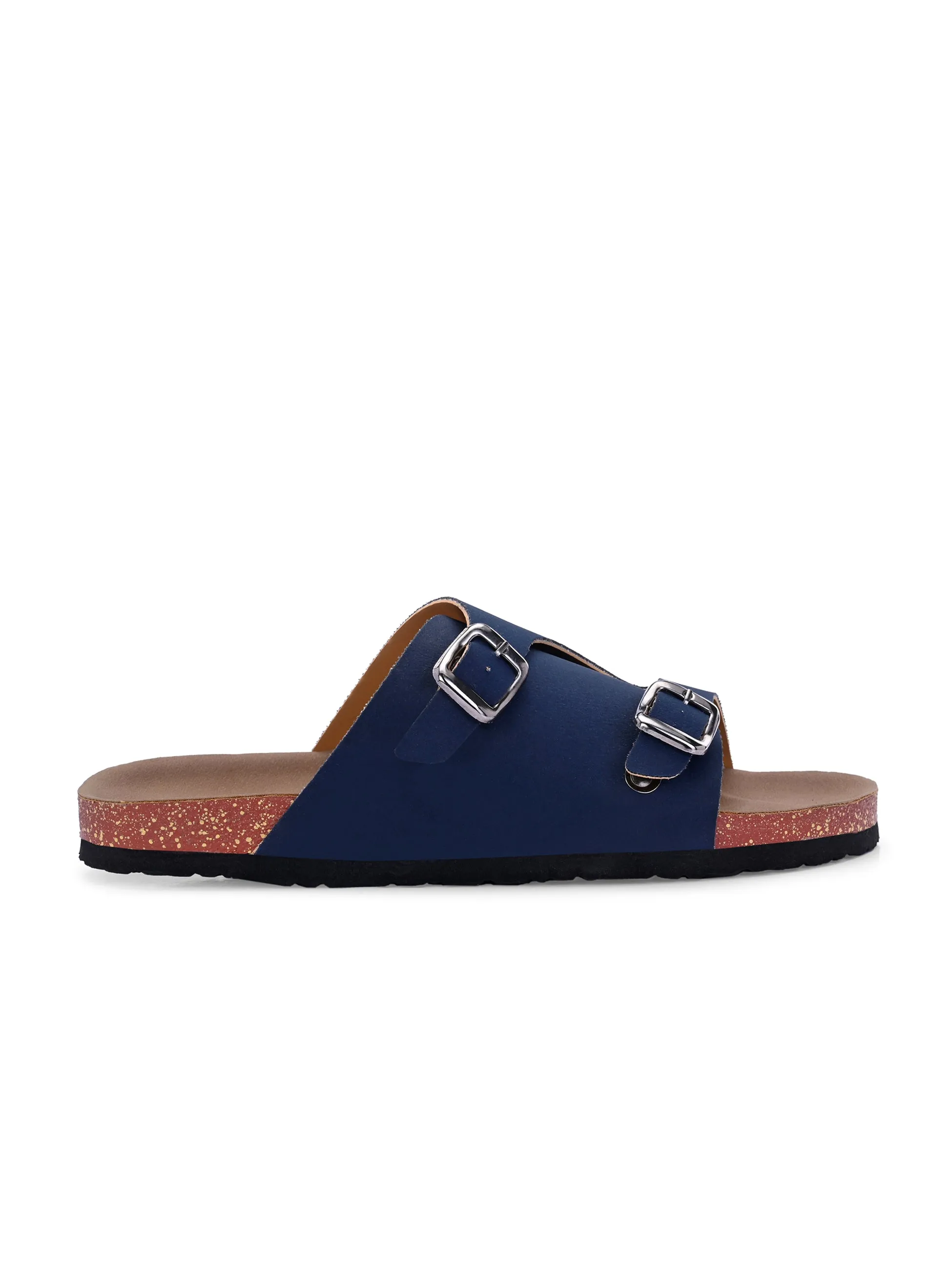 Ebony Dual-Strap Sandal