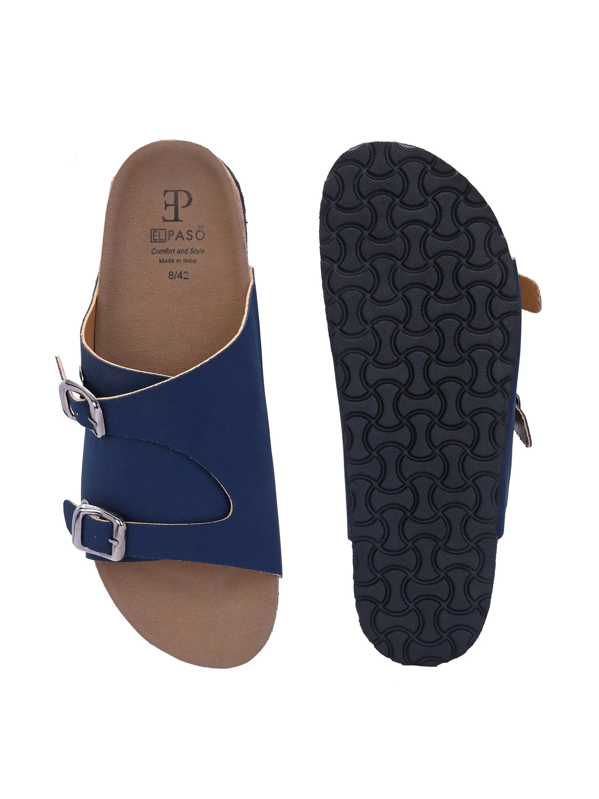 Ebony Dual-Strap Sandal