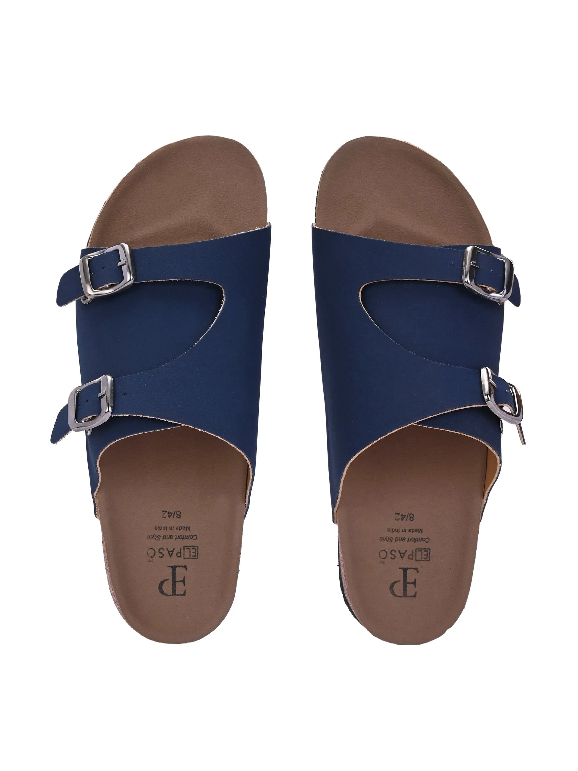 Ebony Dual-Strap Sandal