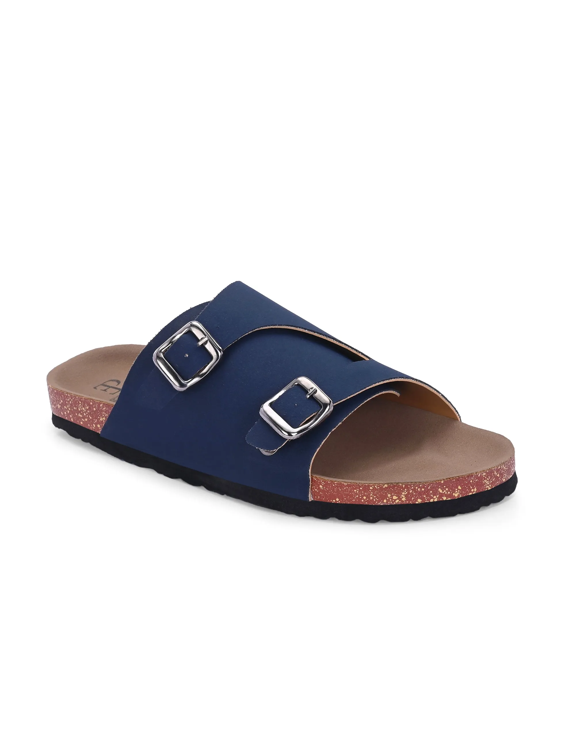 Ebony Dual-Strap Sandal