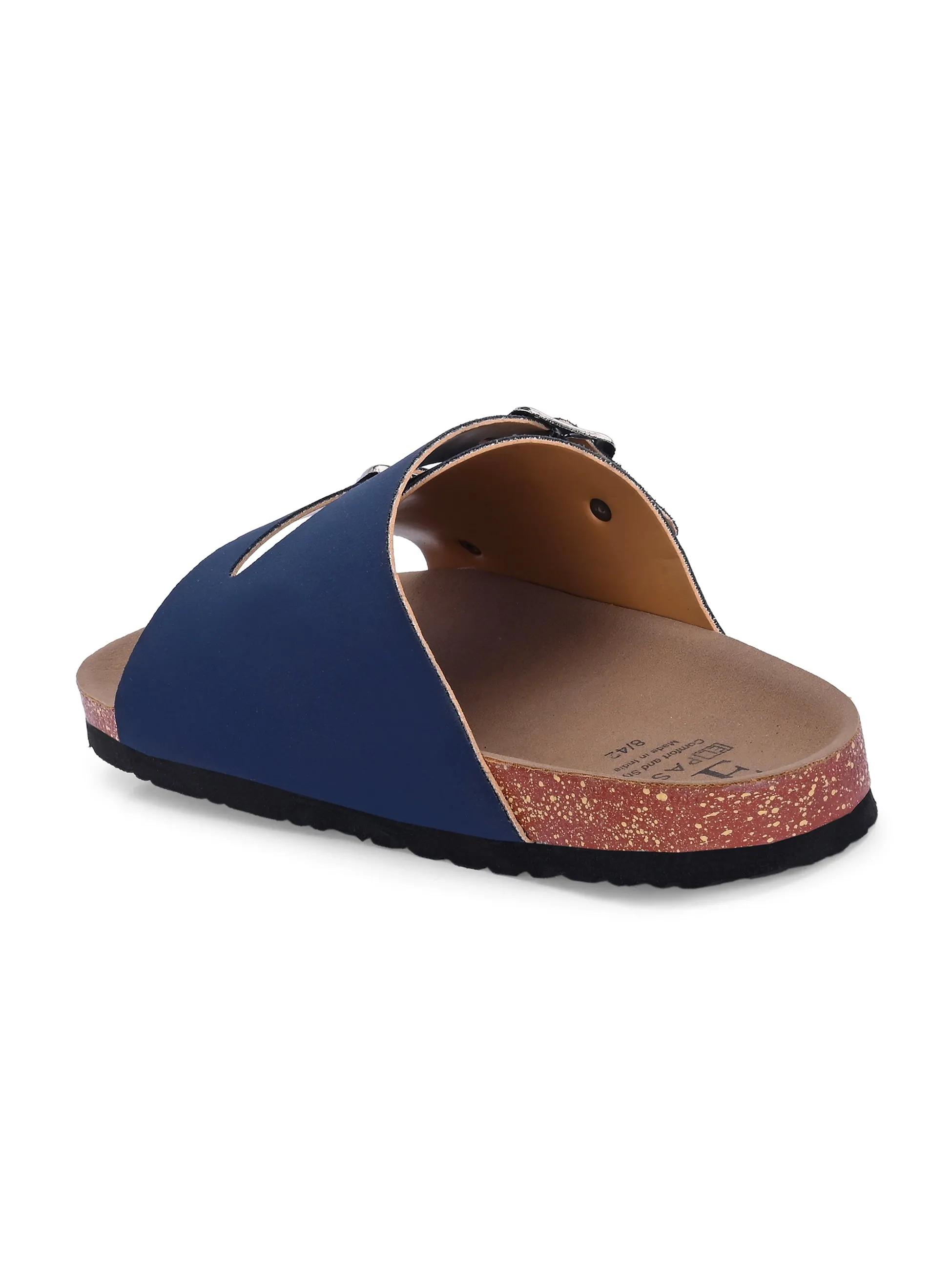 Ebony Dual-Strap Sandal