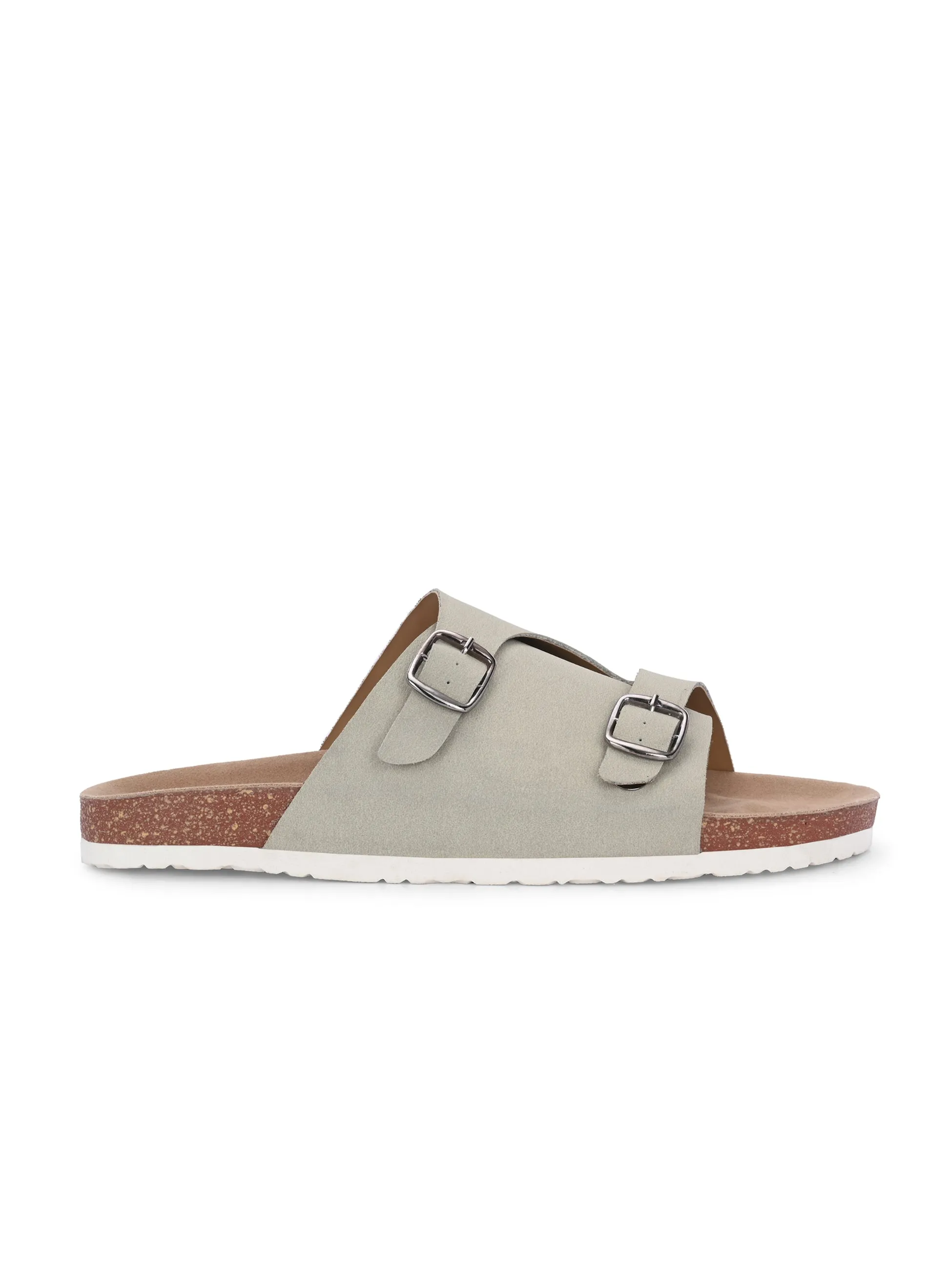 Ebony Dual-Strap Sandal