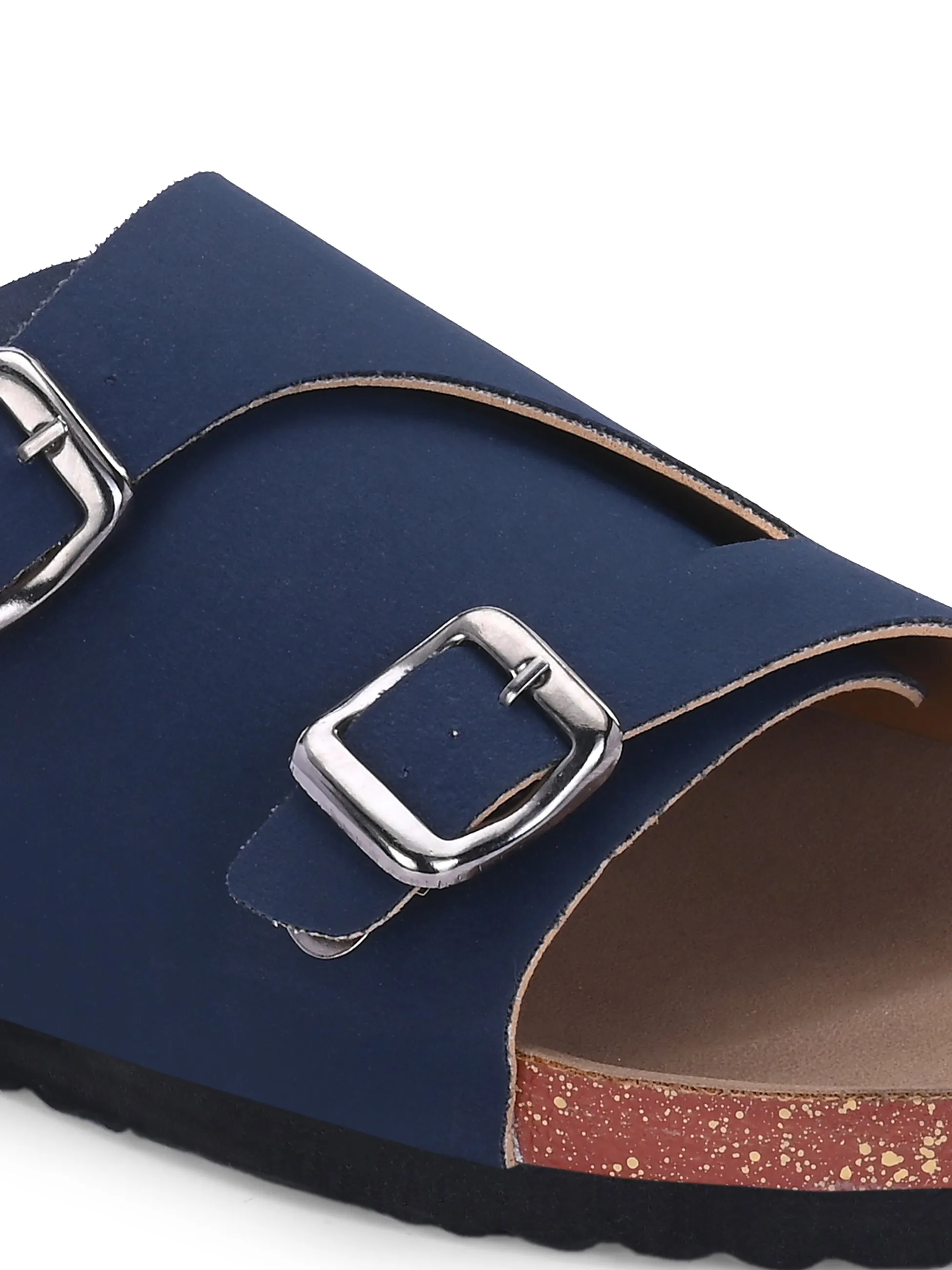 Ebony Dual-Strap Sandal