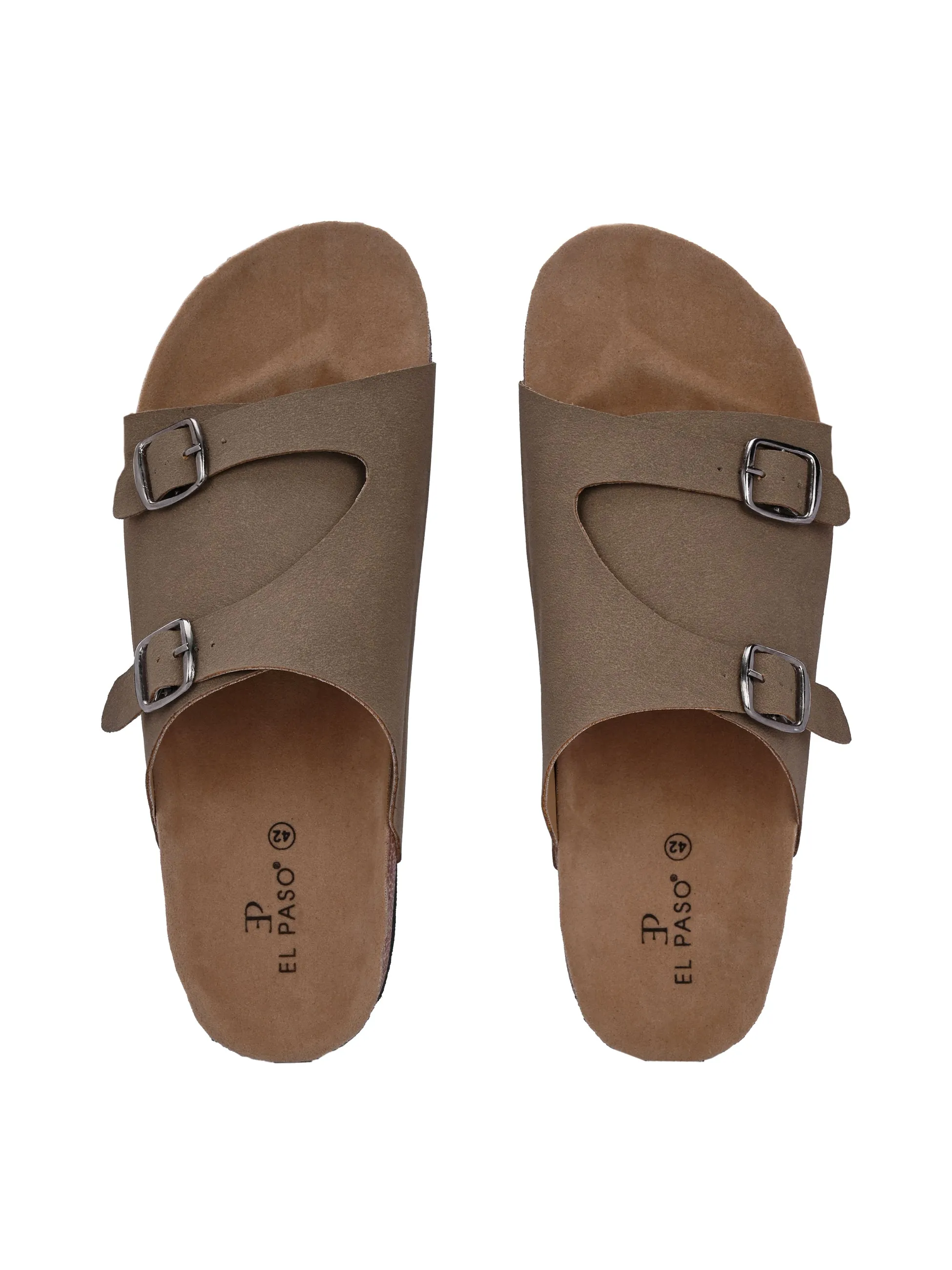 Ebony Dual-Strap Sandal