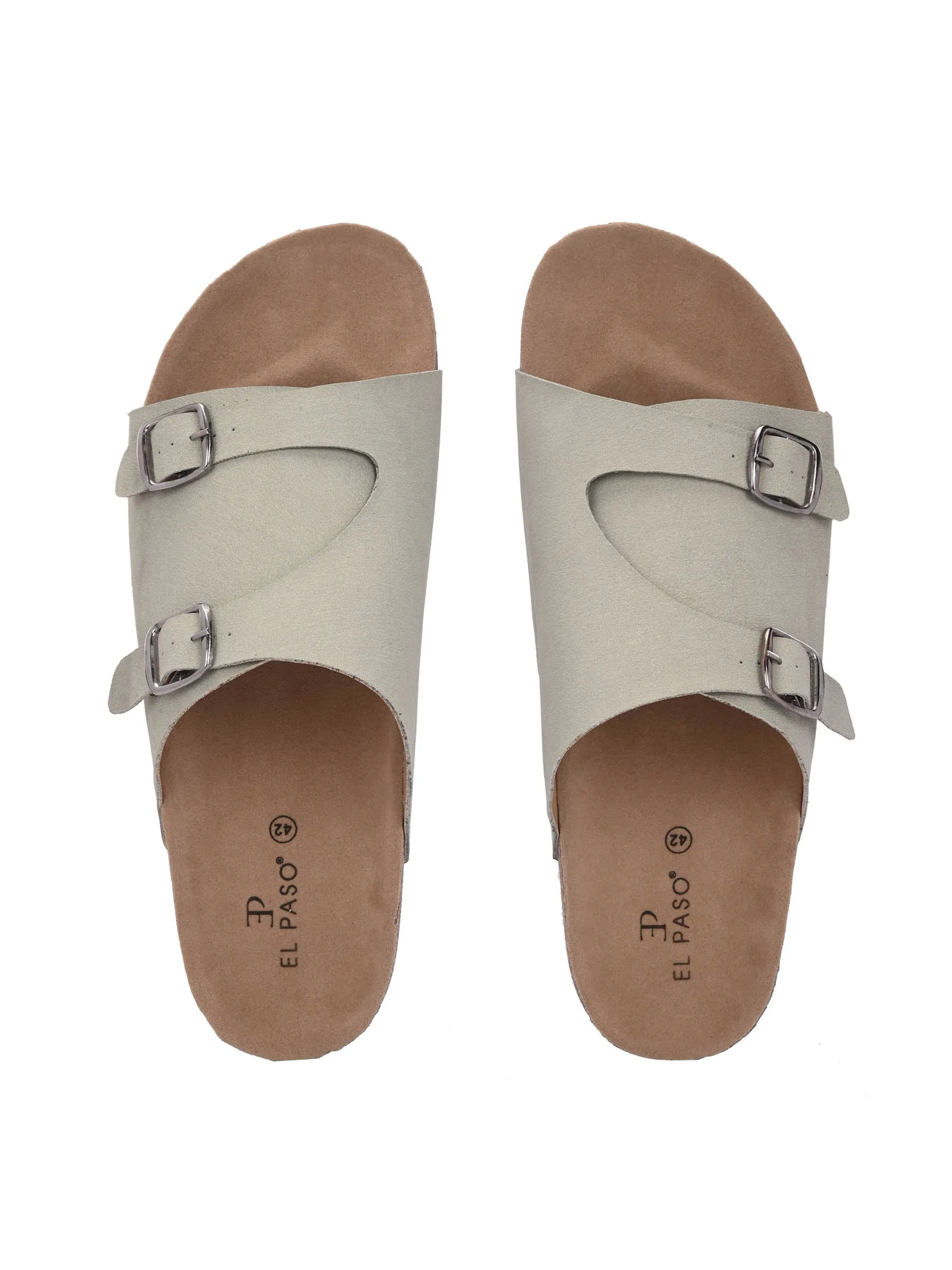 Ebony Dual-Strap Sandal