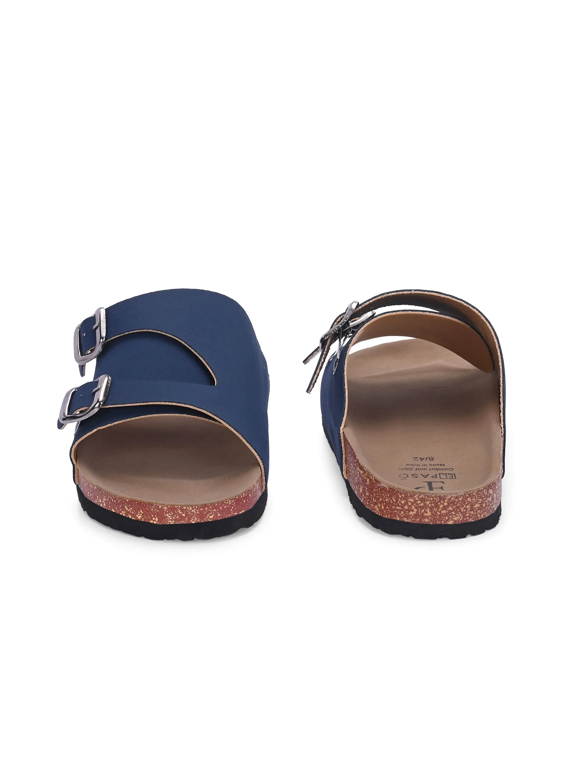 Ebony Dual-Strap Sandal