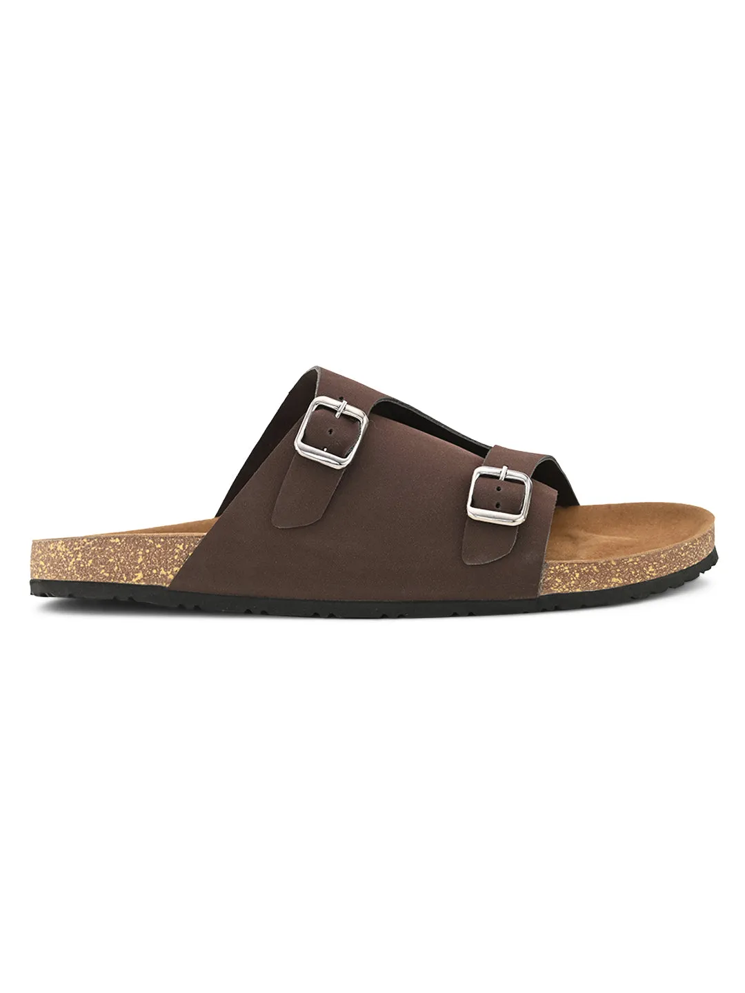 Ebony Dual-Strap Sandal