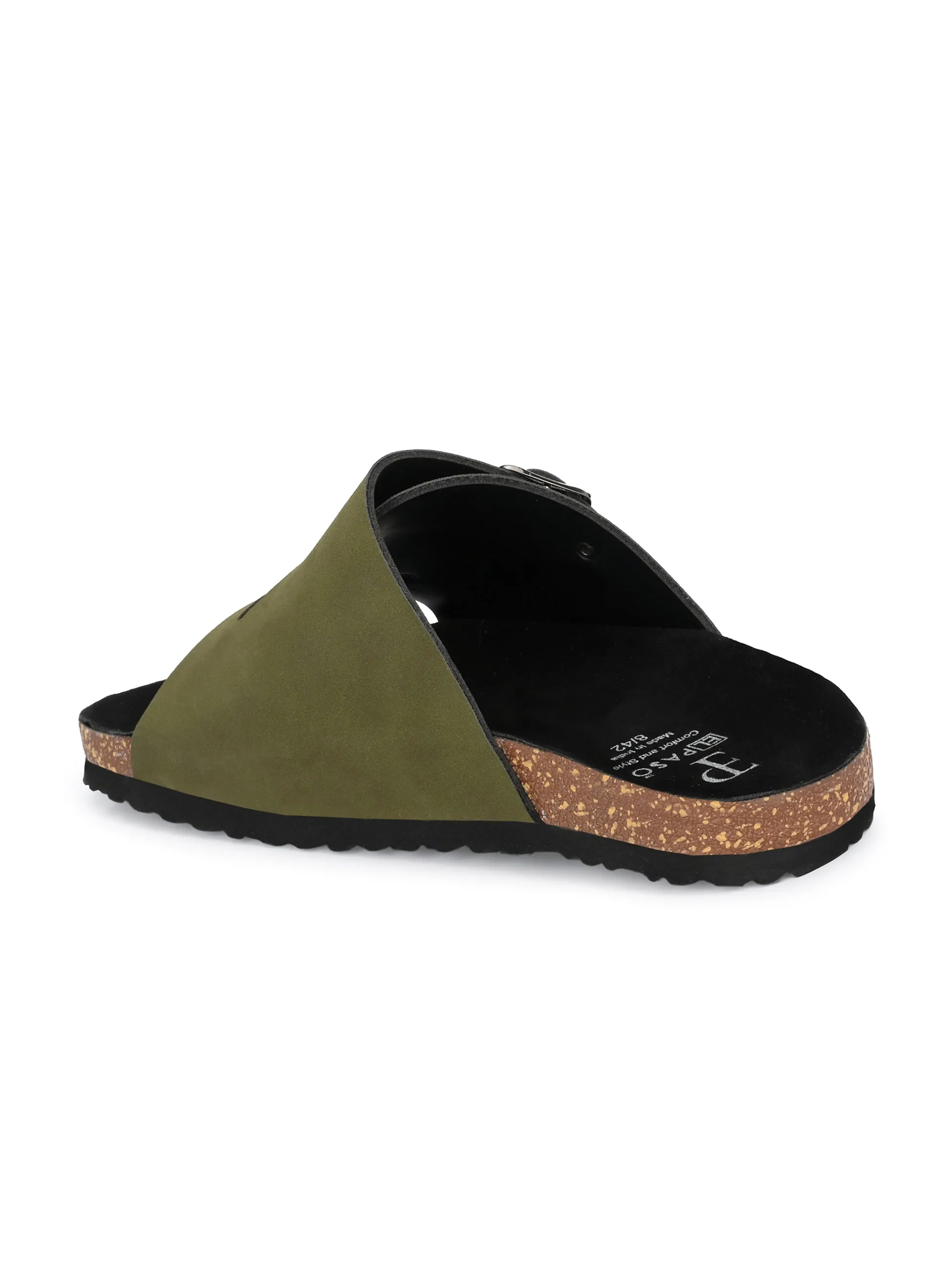 Ebony Dual-Strap Sandal