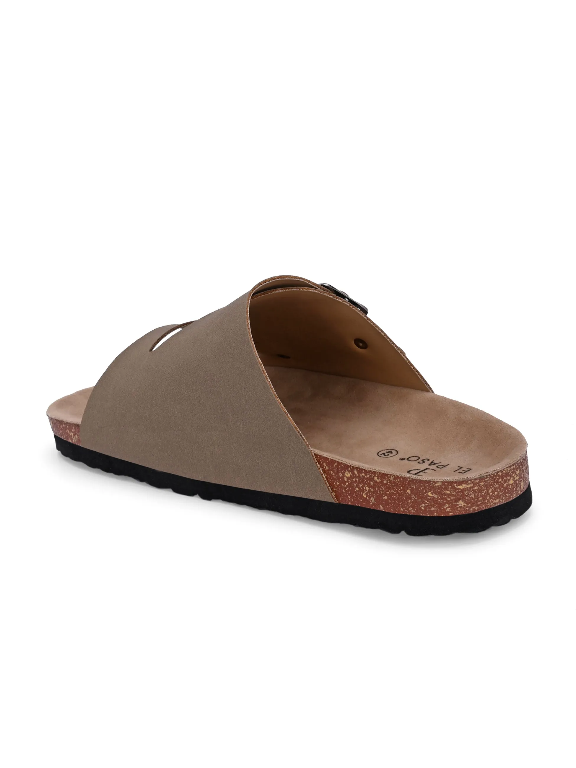 Ebony Dual-Strap Sandal