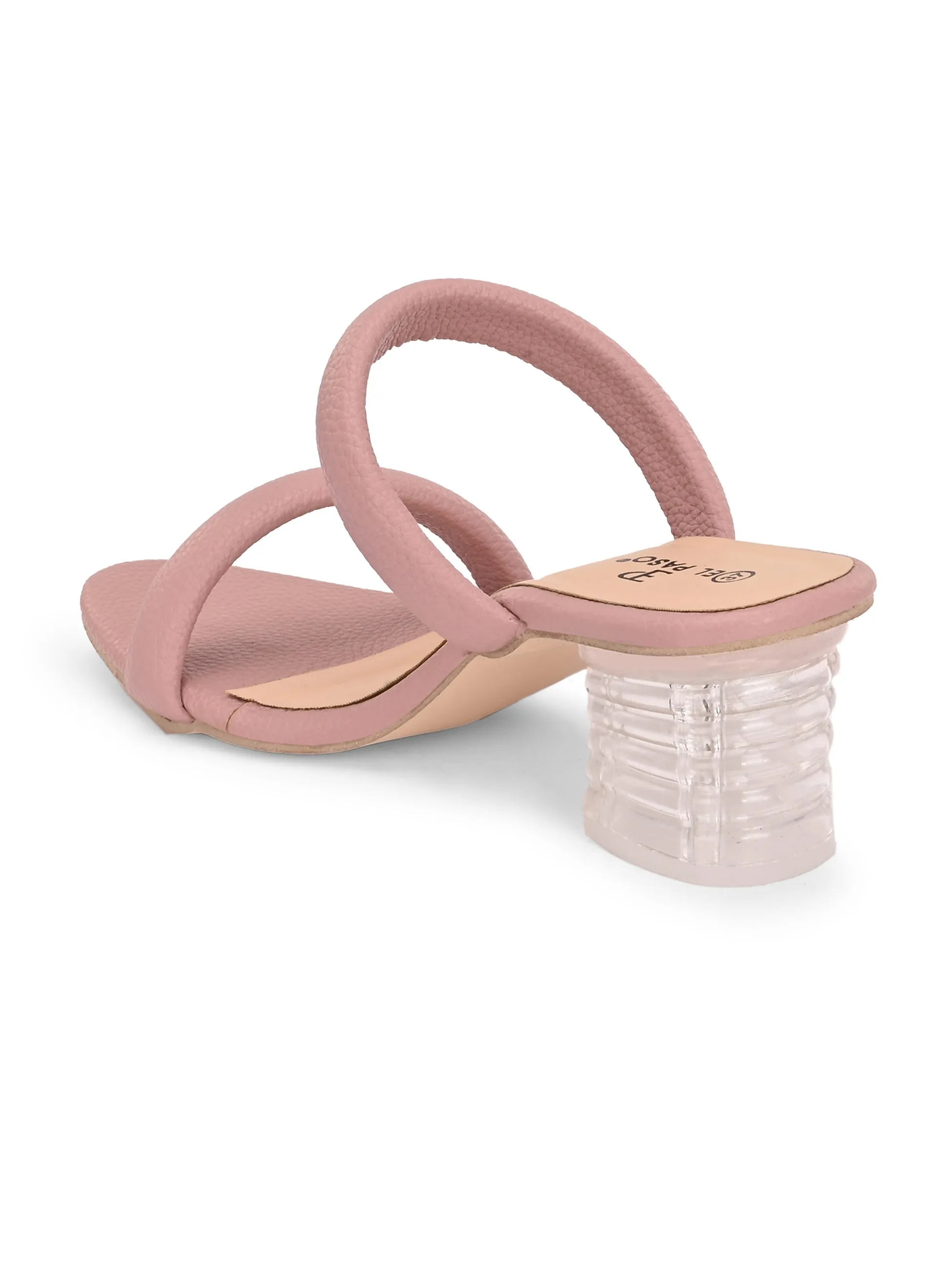 El Paso Open Toe Block Heel Sandals