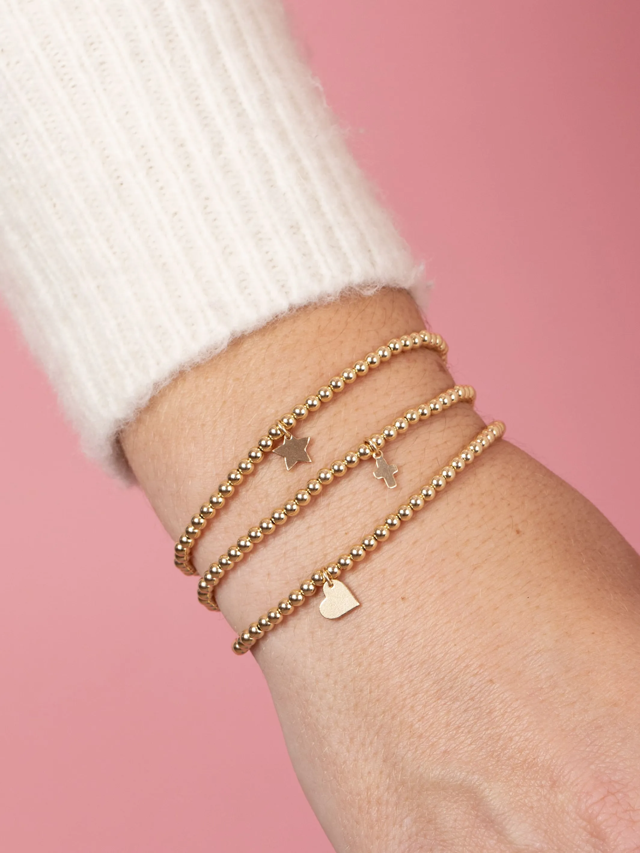 Elin Heart Everyday Stretch Bracelet