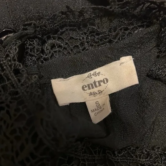 Entro Babydoll Midi with Back Keyhole Button, Sz. S.