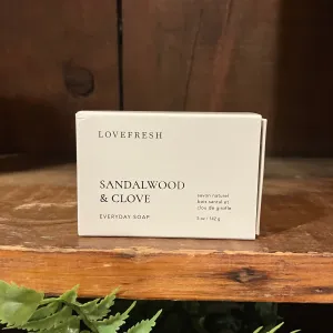 Everyday Bar Soap Sandalwood & Clove