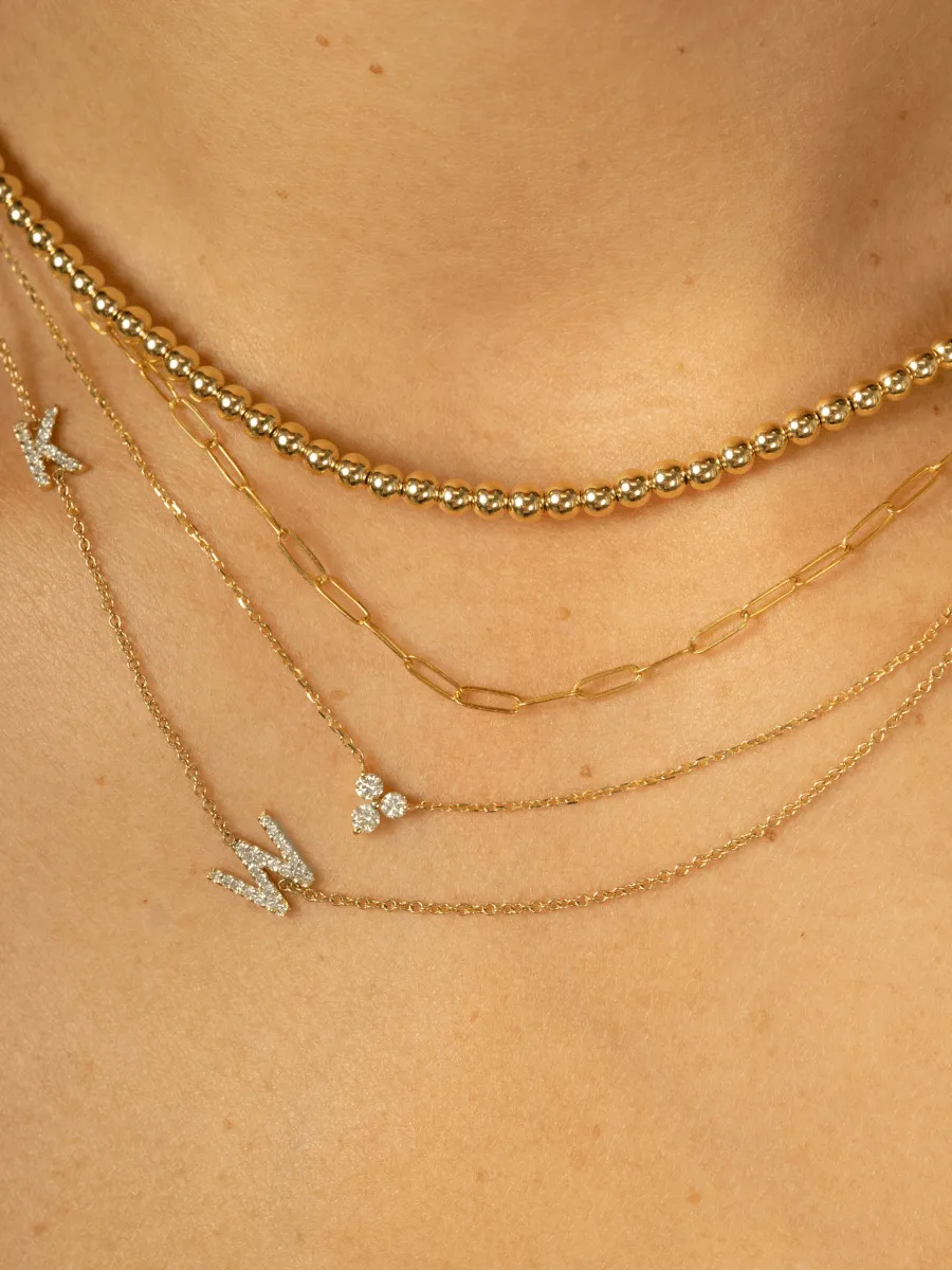 Everyday Beaded Necklace - 3mm