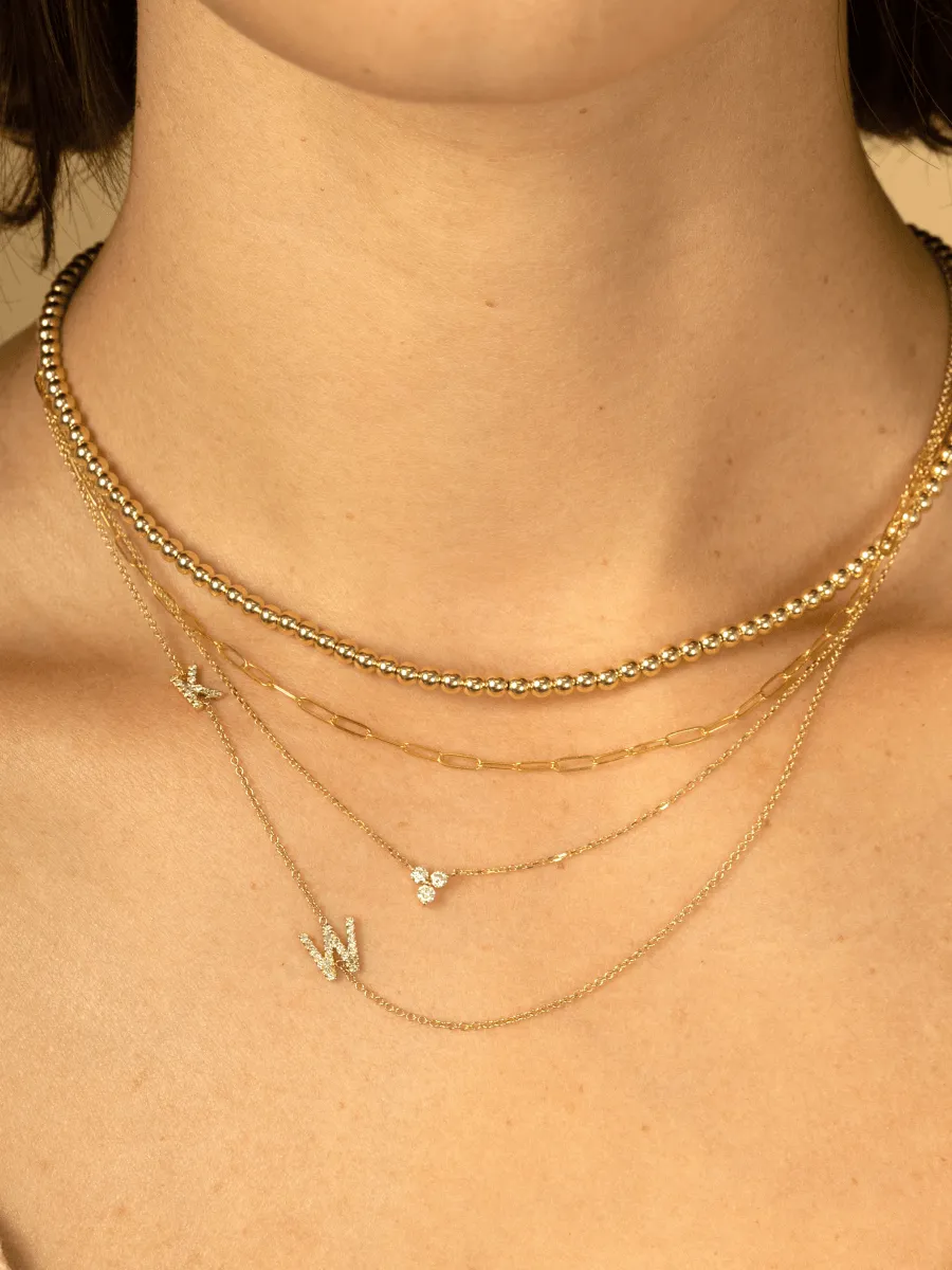 Everyday Beaded Necklace - 3mm