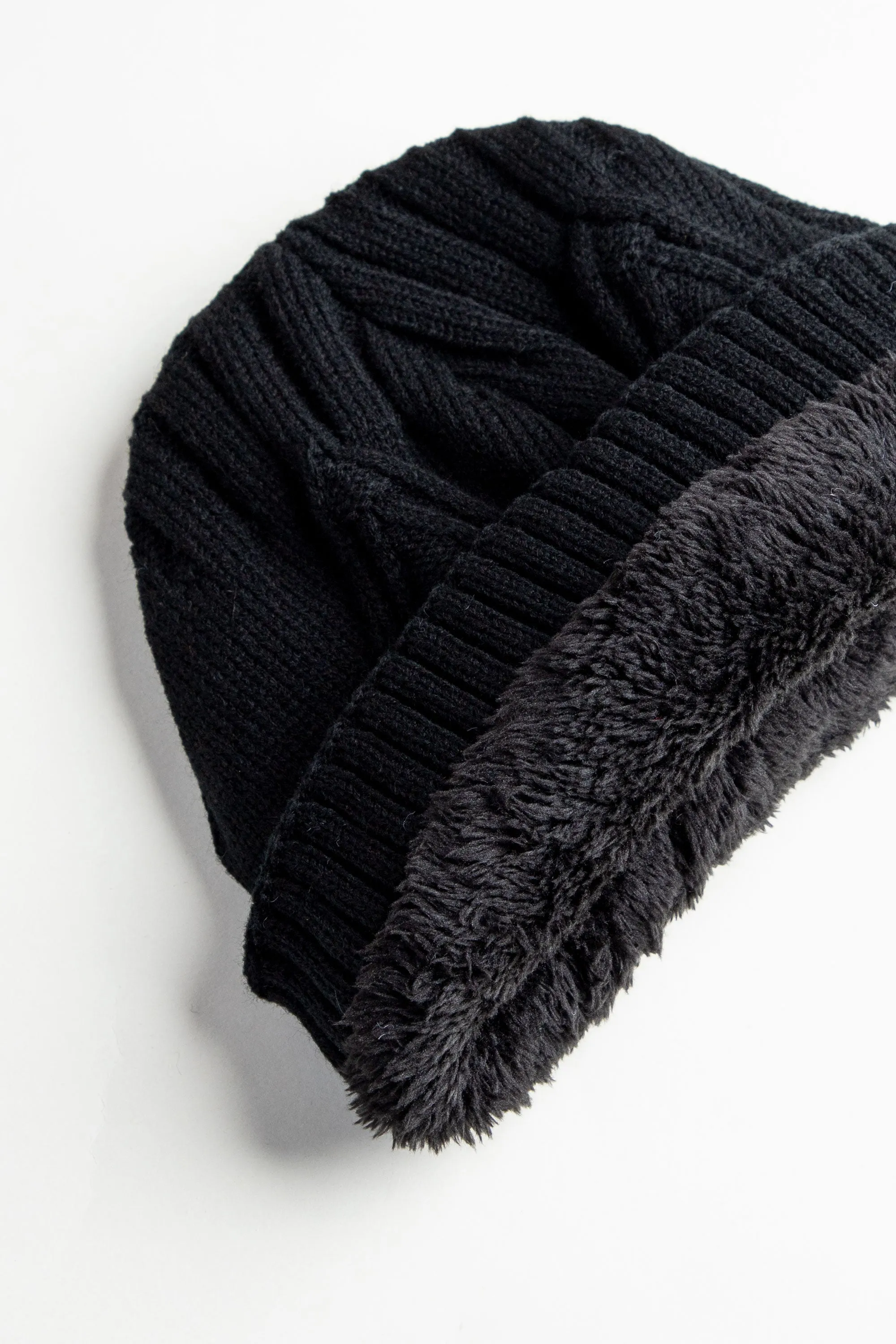 Everyday Black Woolen Cap