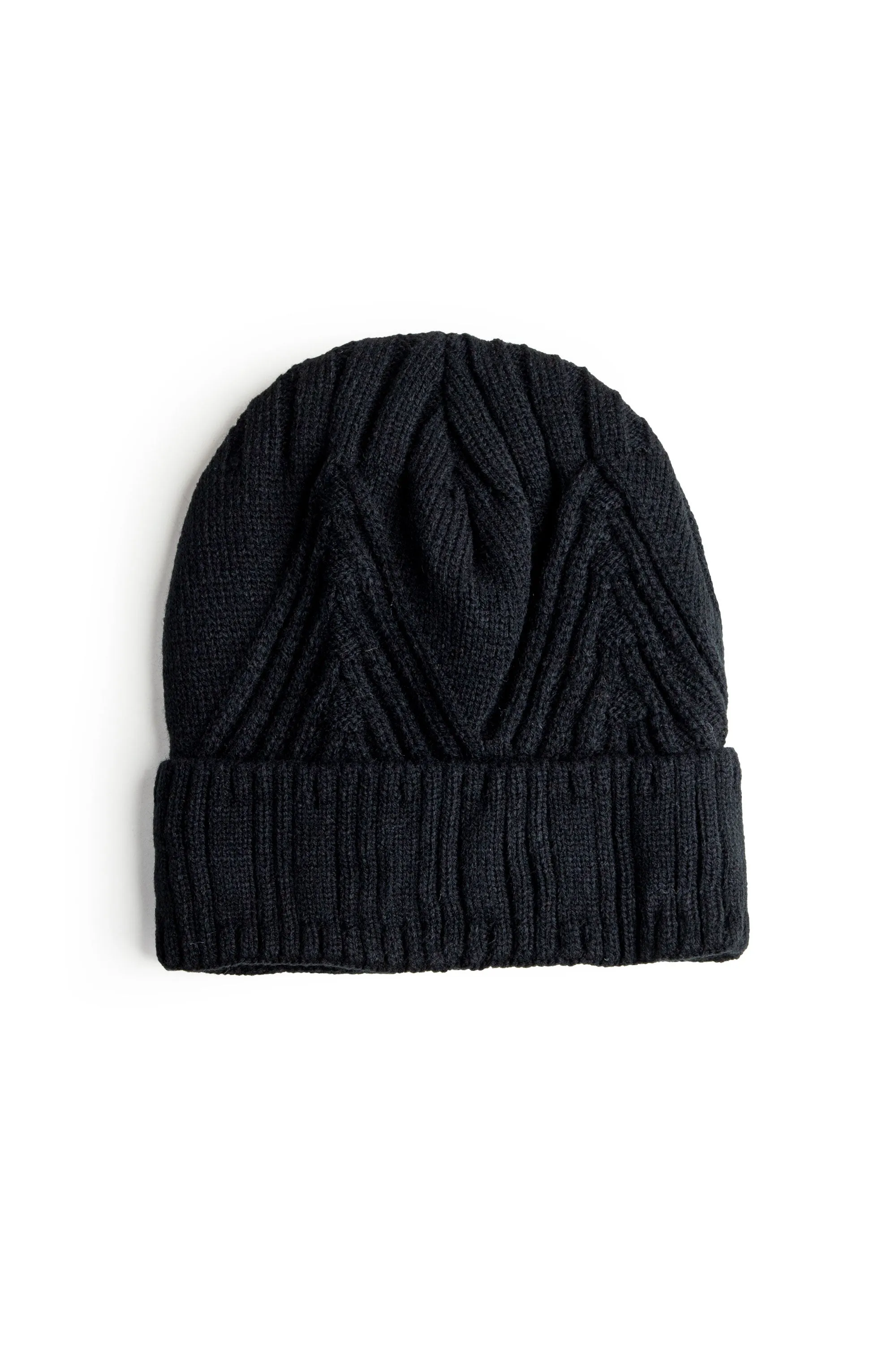 Everyday Black Woolen Cap
