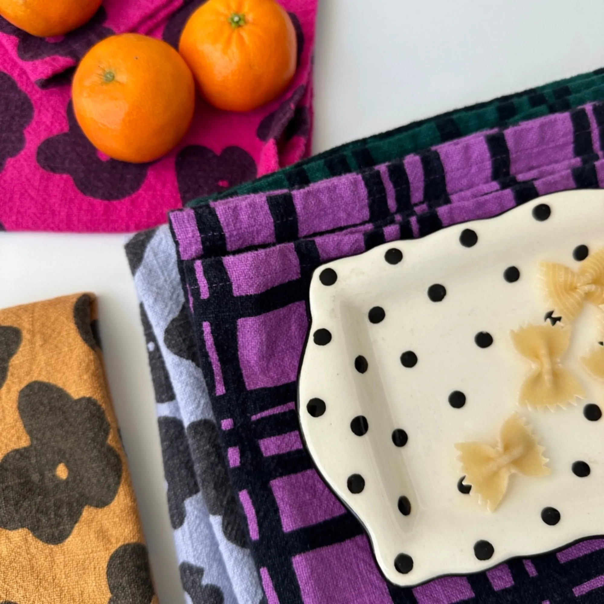 Everyday Napkins - Celeste - Faded Black - Mist