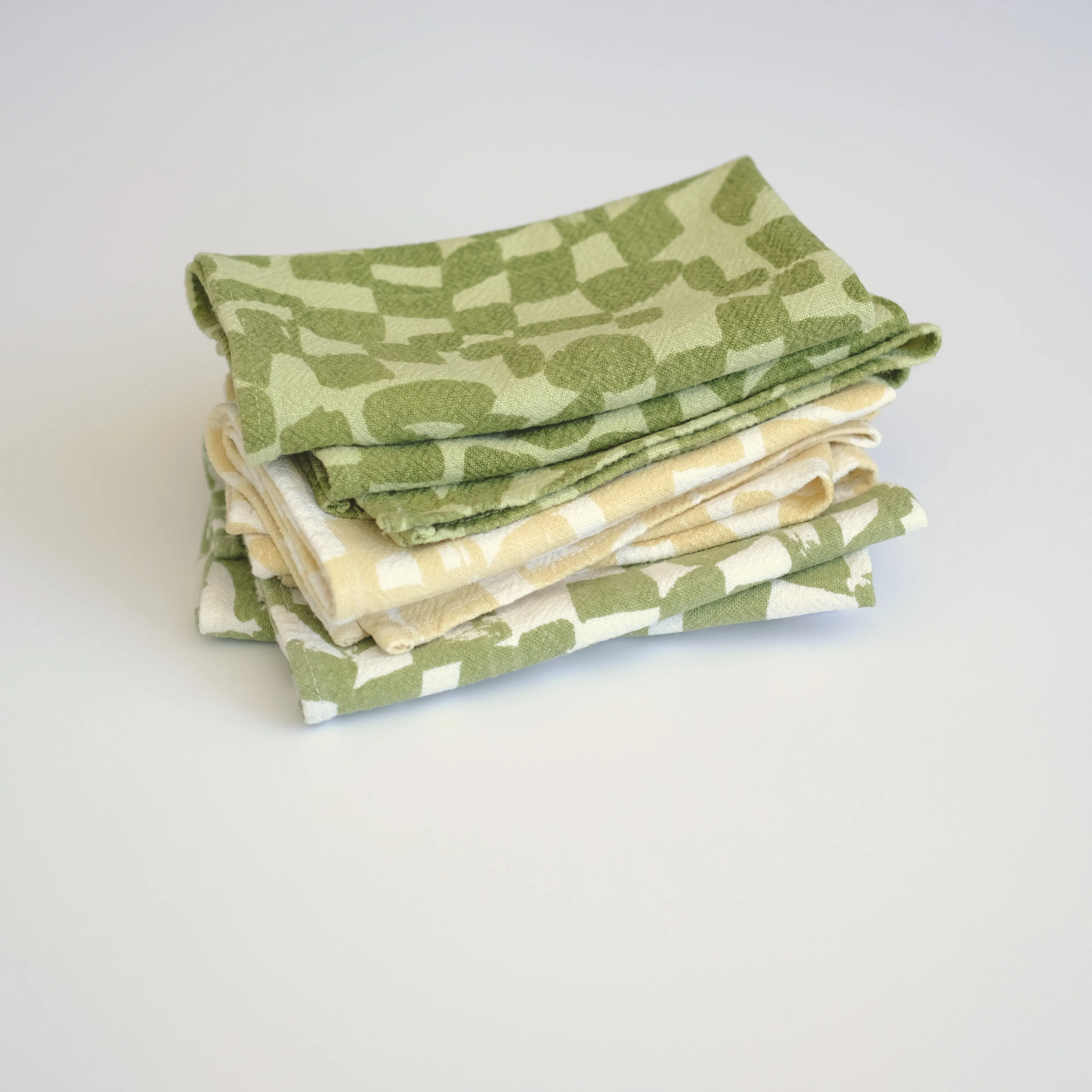 Everyday Napkins - Checks - Vanilla