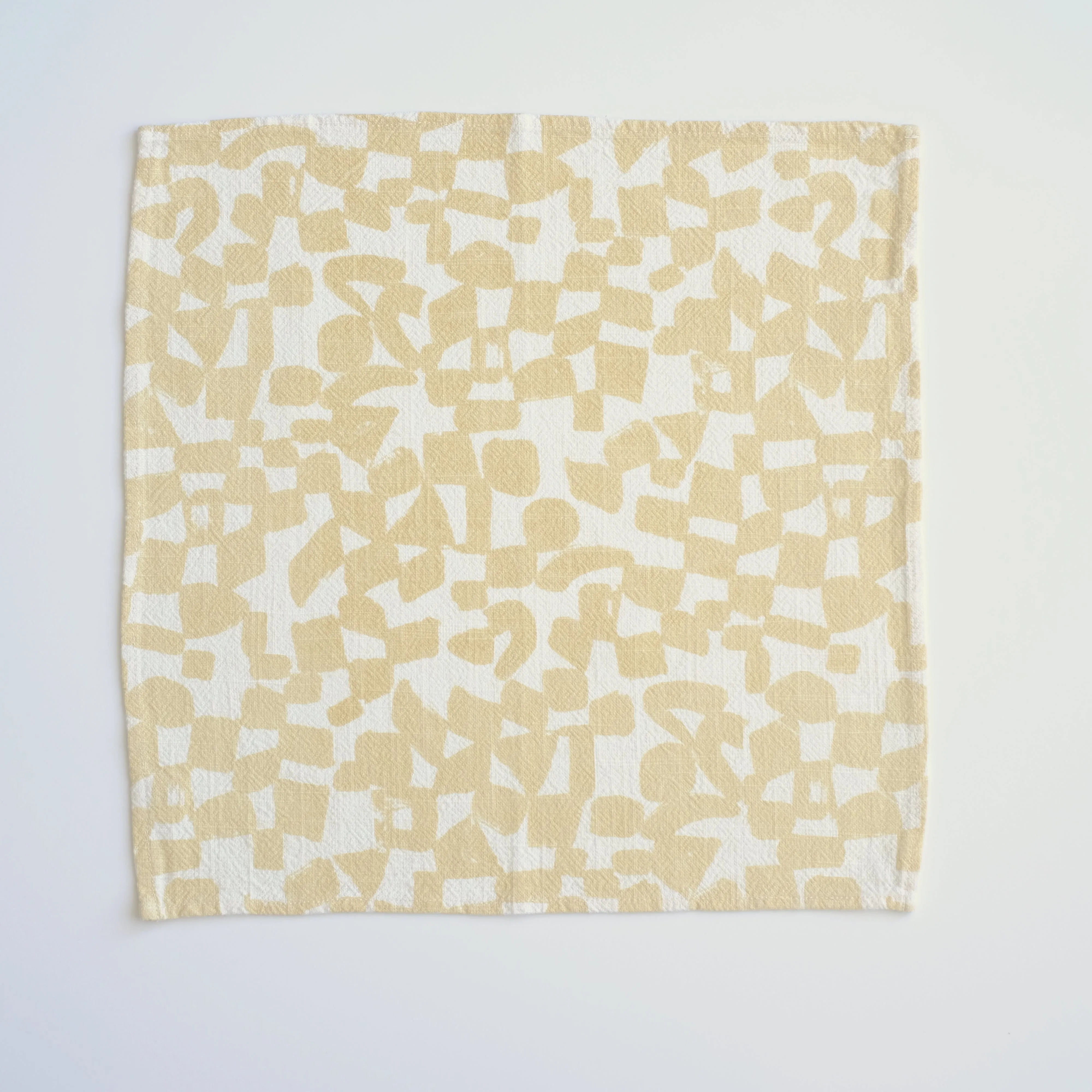 Everyday Napkins - Checks - Vanilla