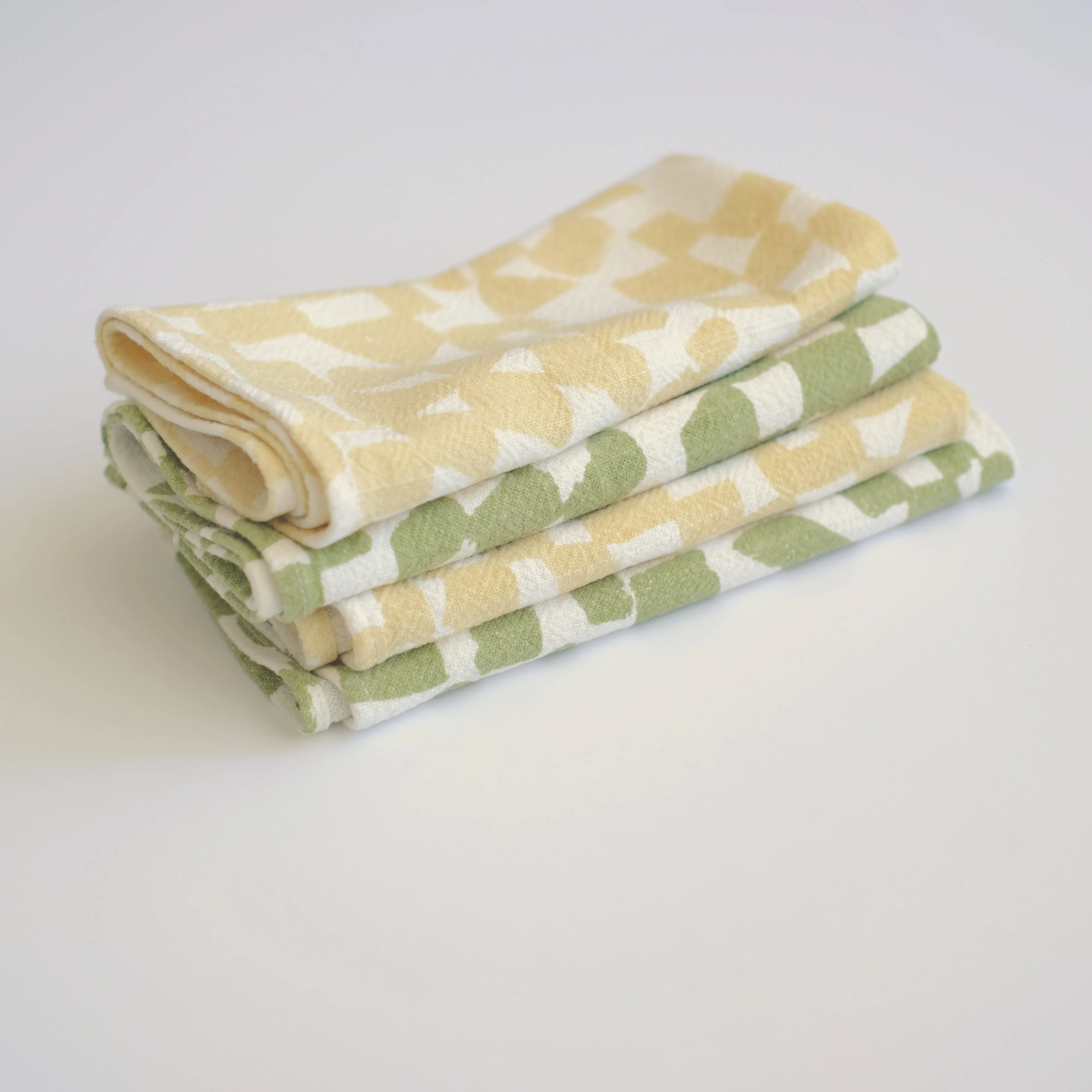 Everyday Napkins - Checks - Vanilla