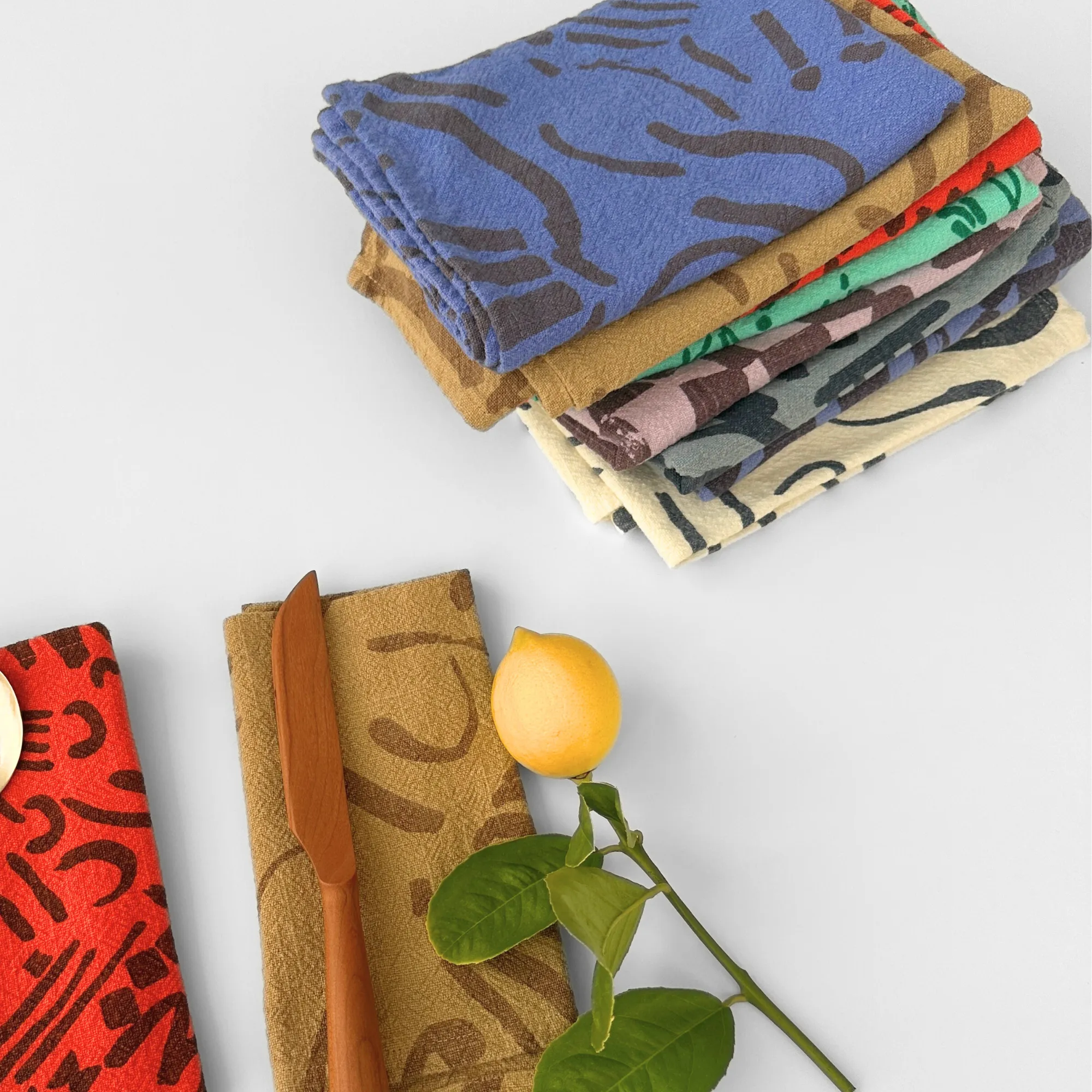 Everyday Napkins - Fold - Clay - Camel