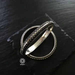 Everyday Silver Bangles (Size: 2.4)