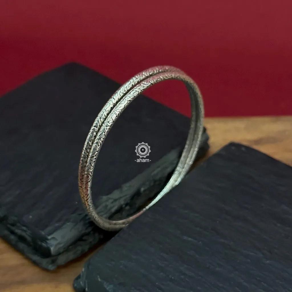 Everyday Silver Bangles (Size: 2.6)