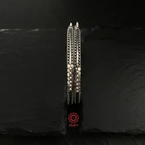 Everyday Silver Bangles (Size: 2.8, 2.10)