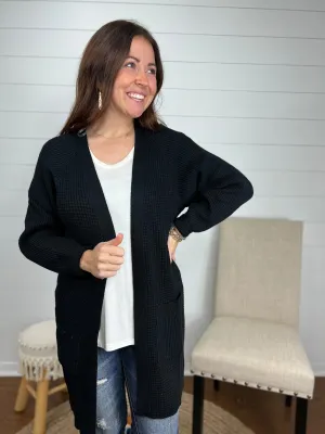 Everyday Staple Kit Black Cardigan