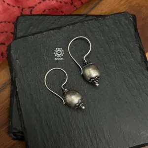 Everyday Wear Round Silver Hooks