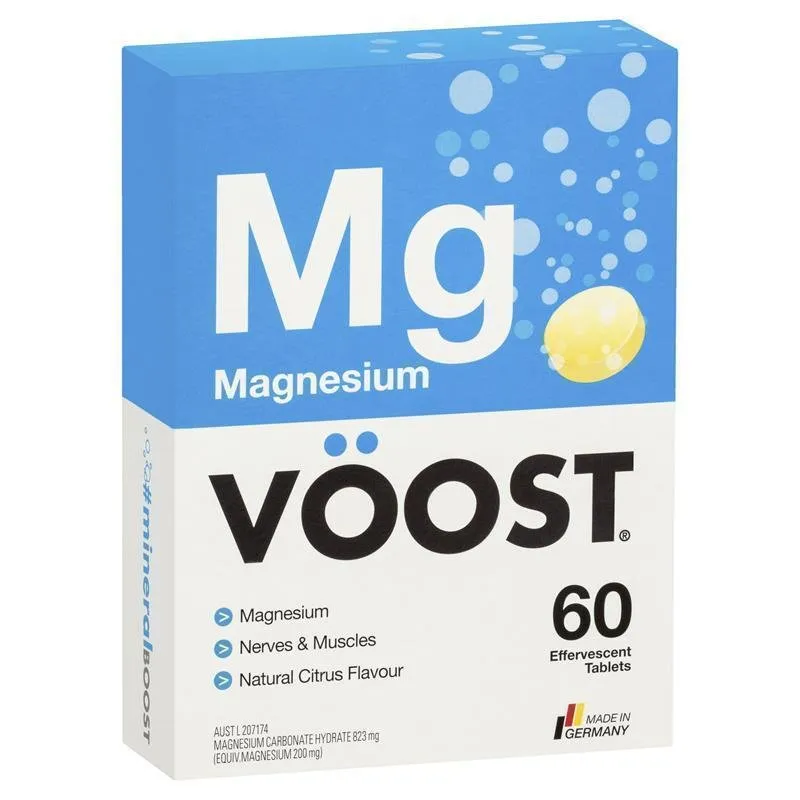 [Expiry: 05/2026] Voost Magnesium Effervescent 60 Tablets