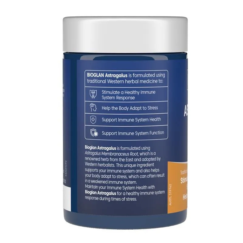 [Expiry: 10/2026] Bioglan Astragalus 90 Capsules