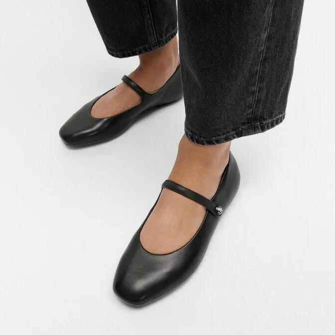 FitFlop Delicato Crystal-Cluster Soft M/Leather Mary Janes