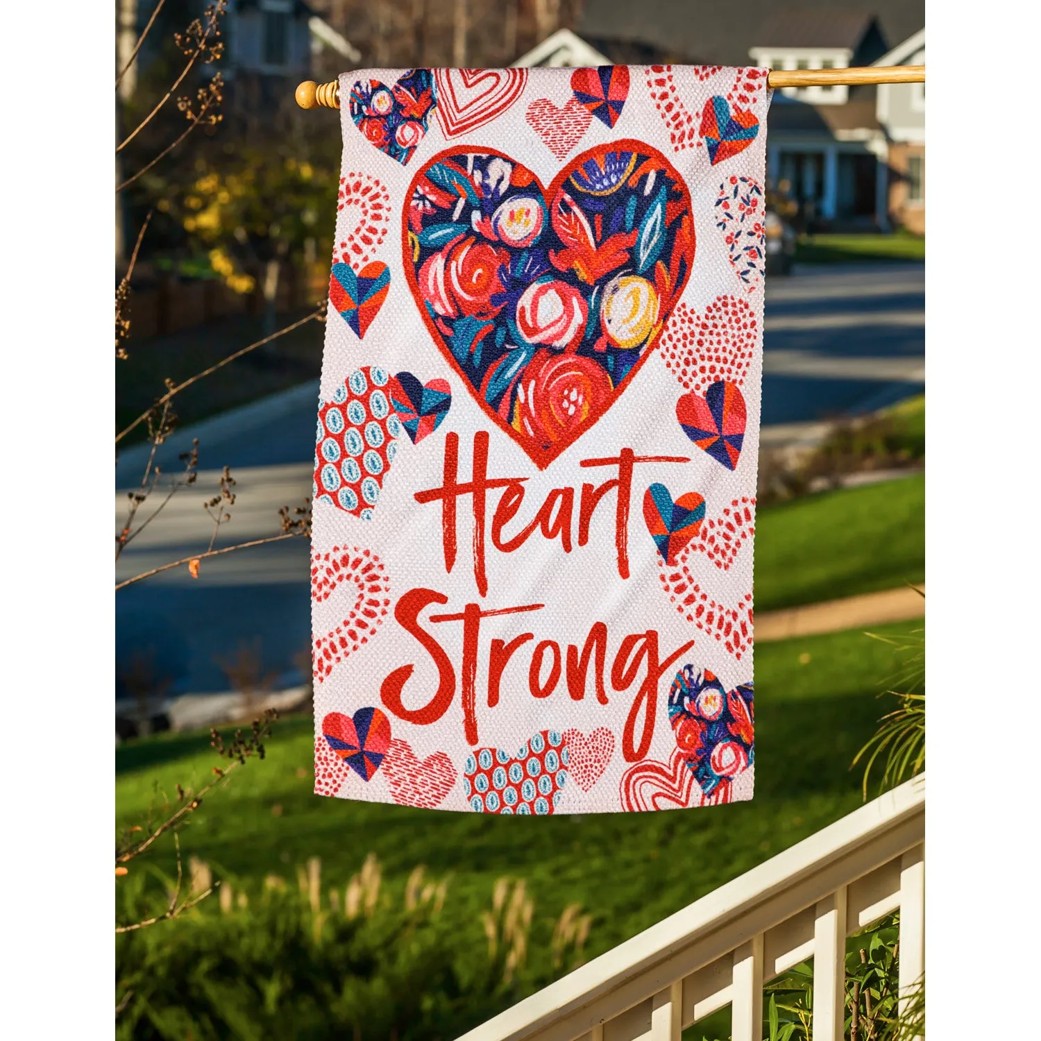 Flag, American Heart Assoc., Heart Strong, ES REG,13es6750