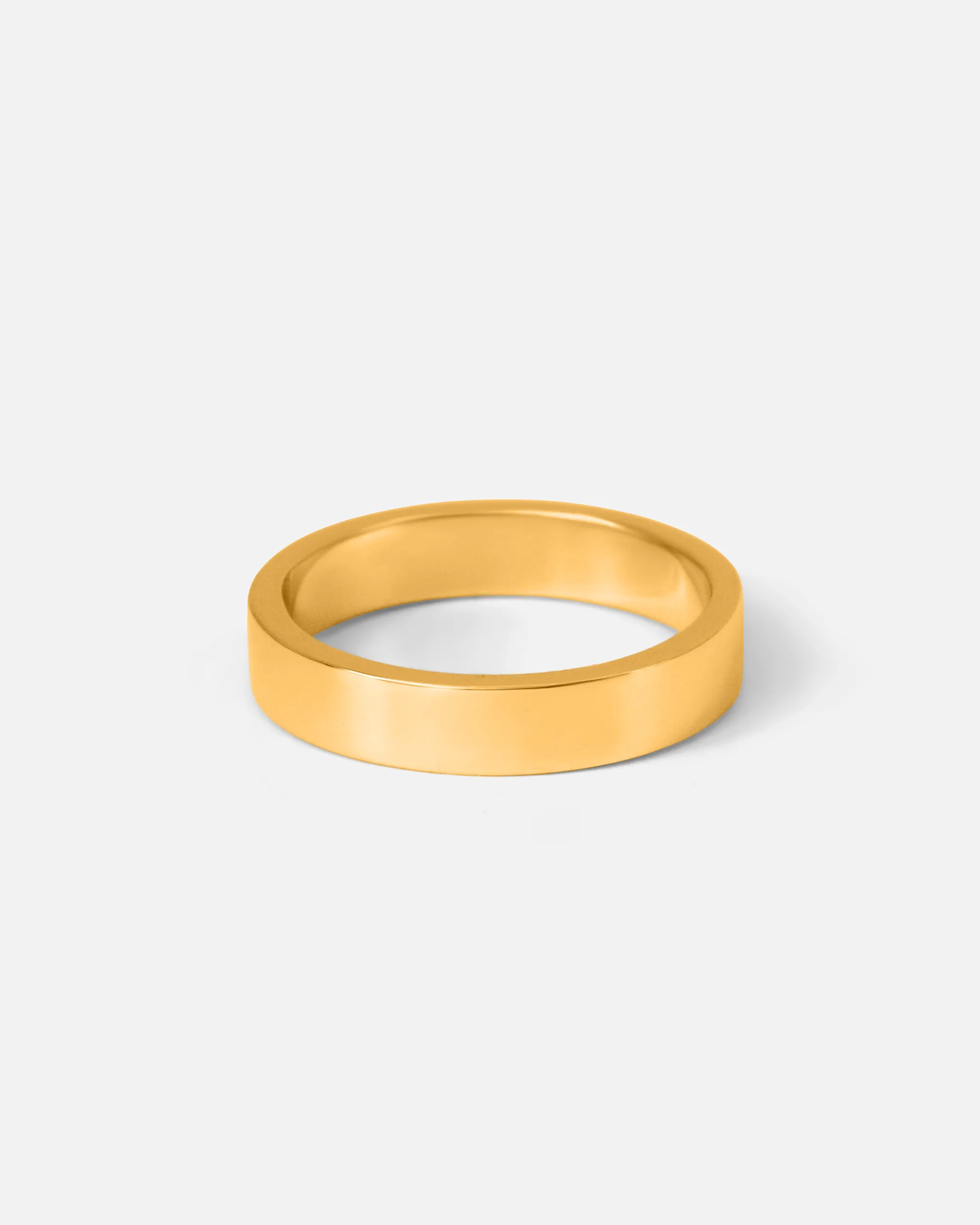 Flat Band / 4.5mm in 18k Gold