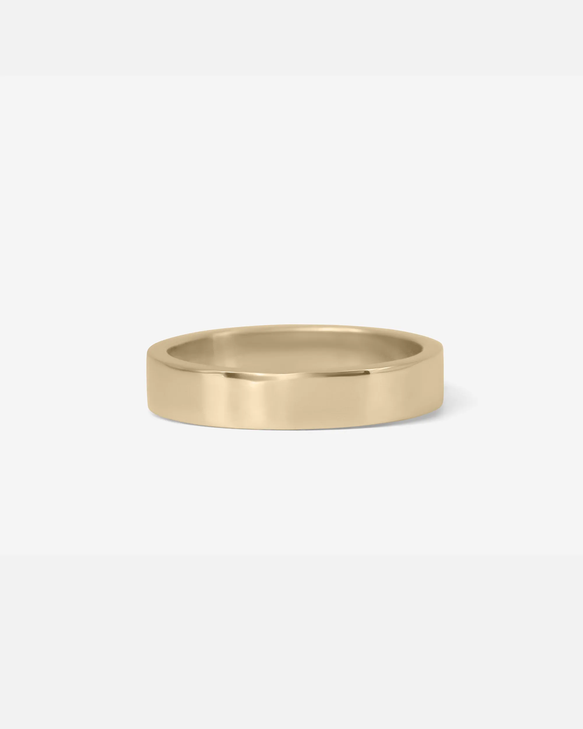 Flat Band / 4.5mm in 18k Gold