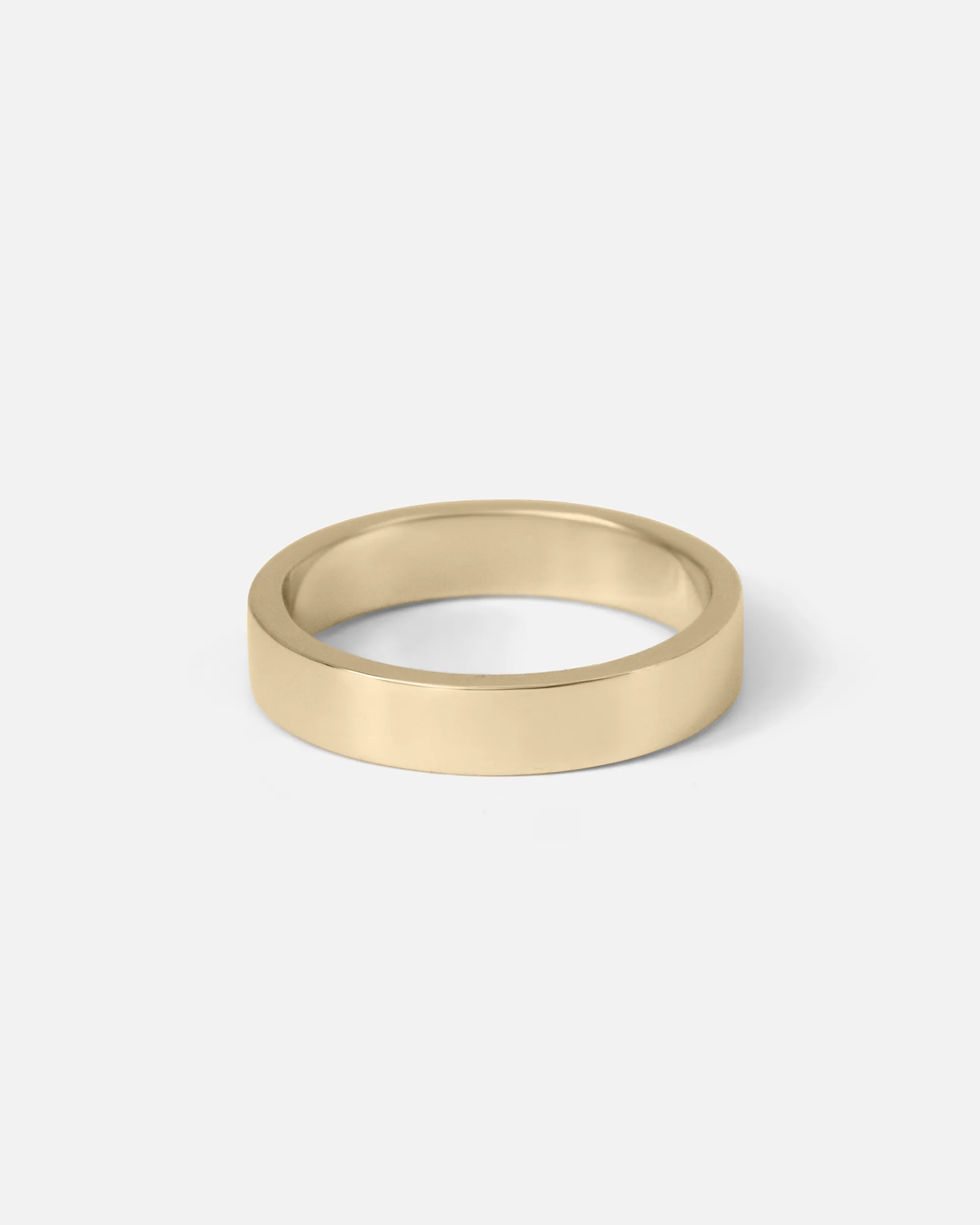 Flat Band / 4.5mm in 18k Gold