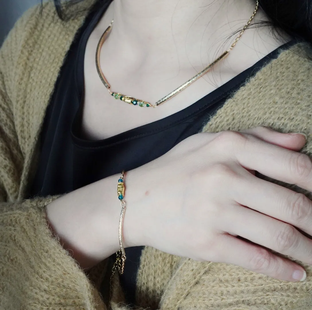 Forgotten Realms Jewelry Set - Green