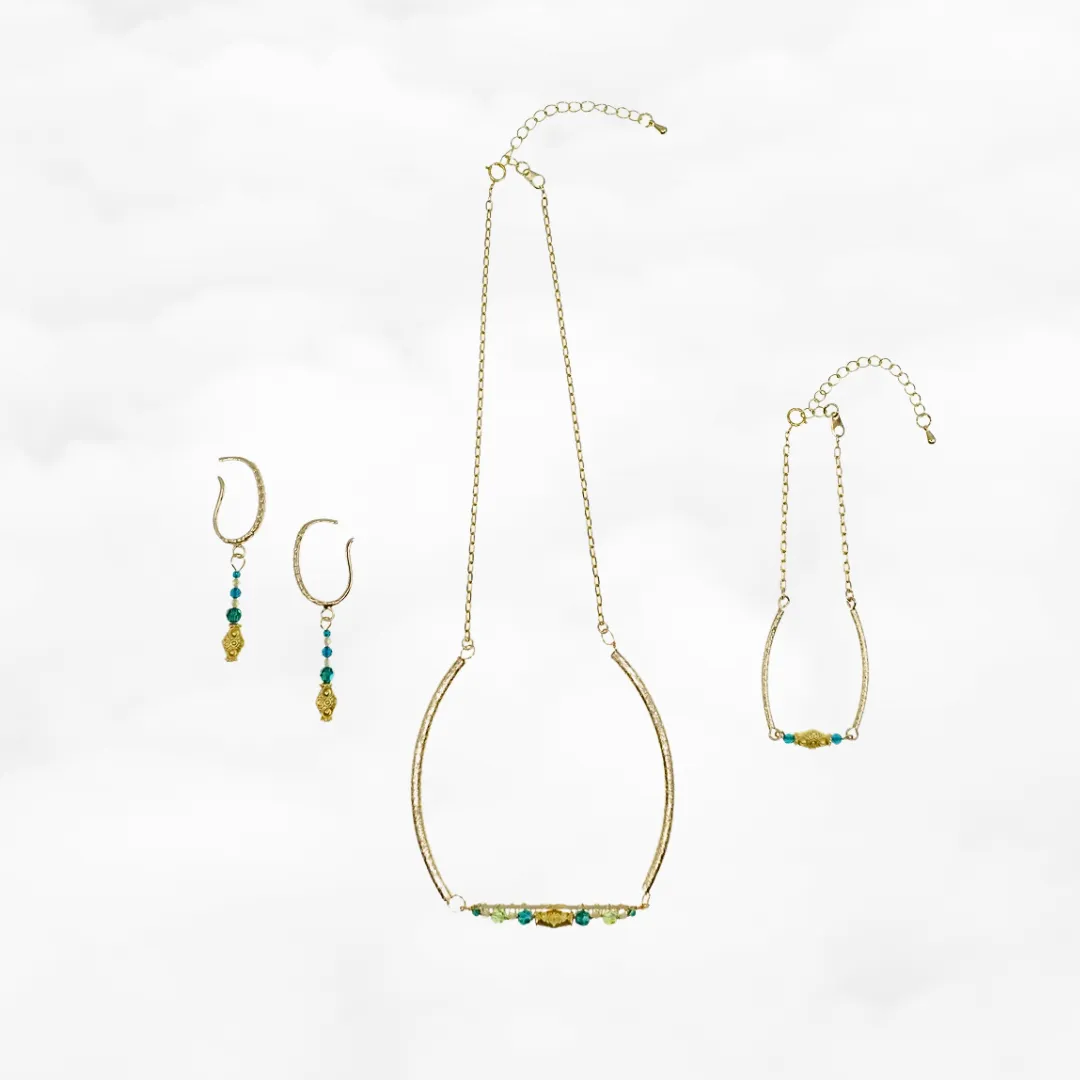 Forgotten Realms Jewelry Set - Green