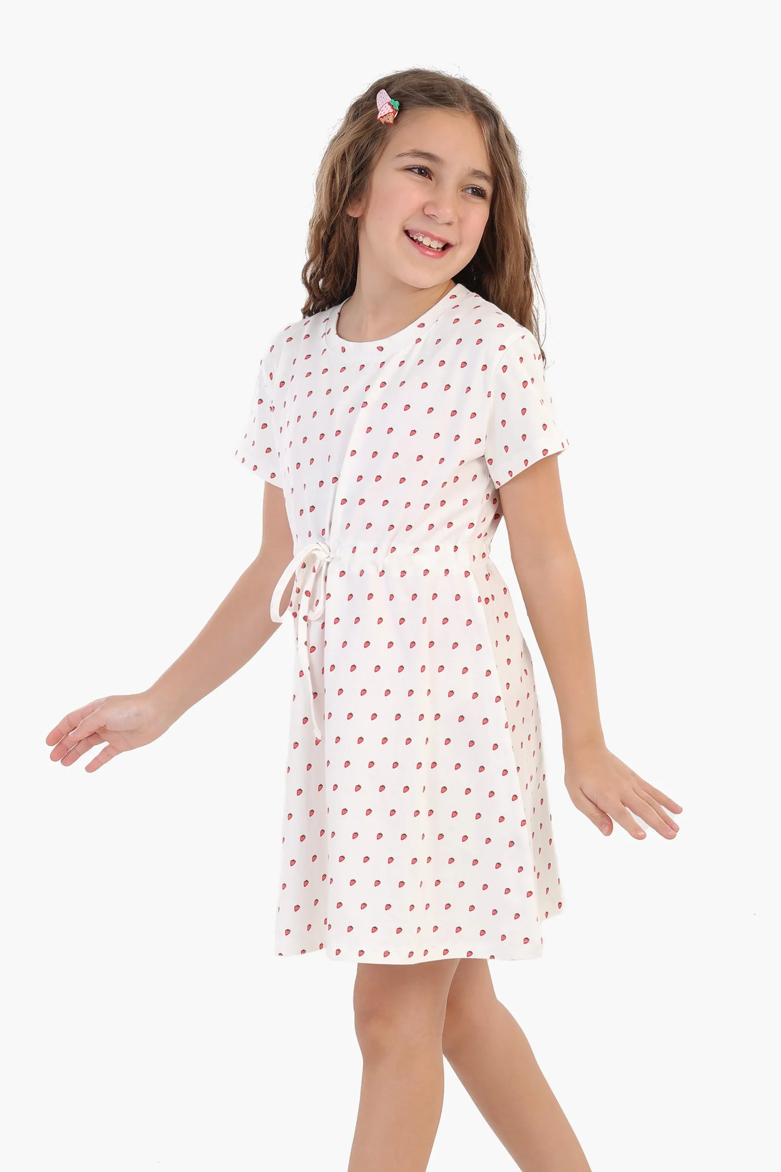Girly Strawberry Print Nightgown