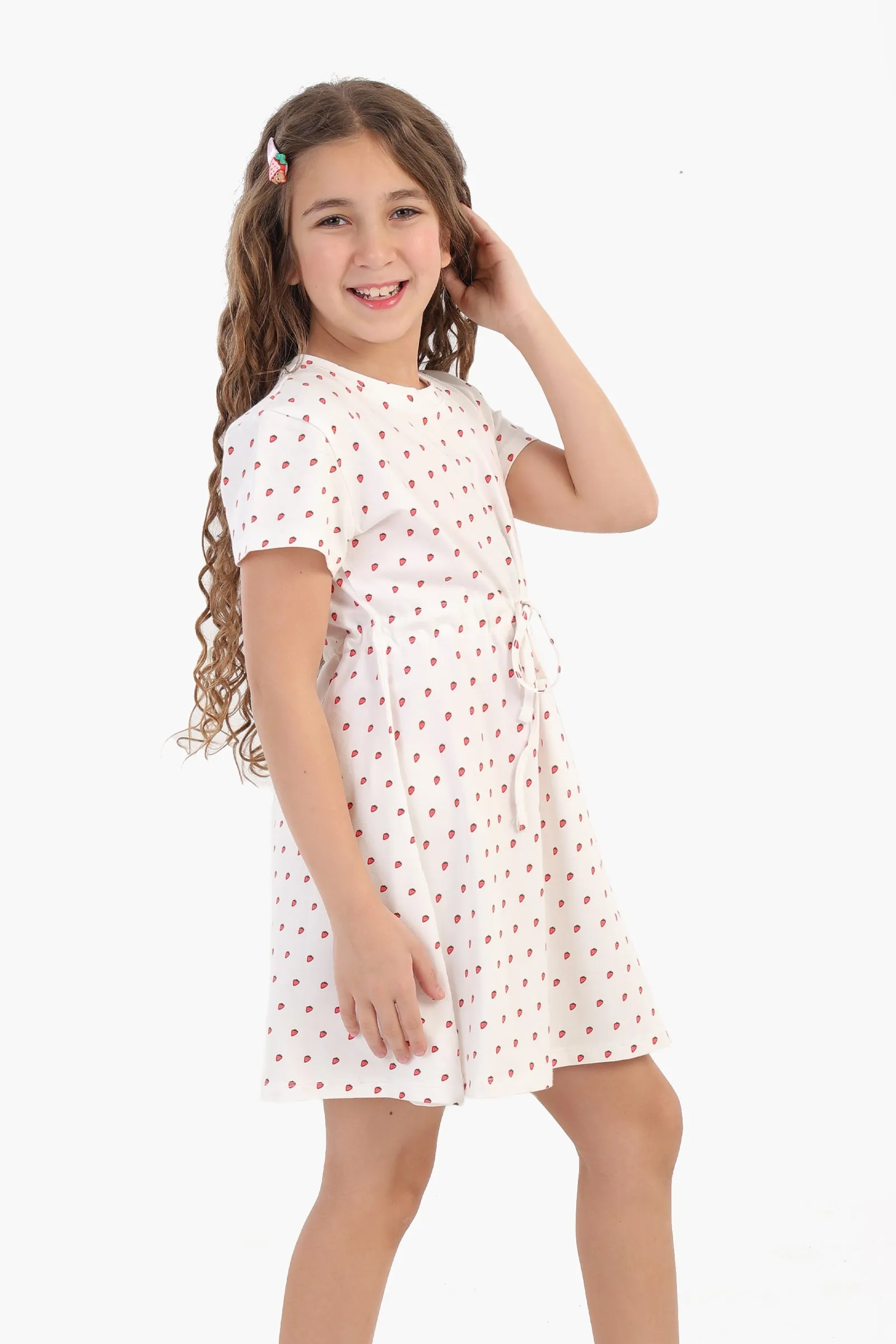 Girly Strawberry Print Nightgown